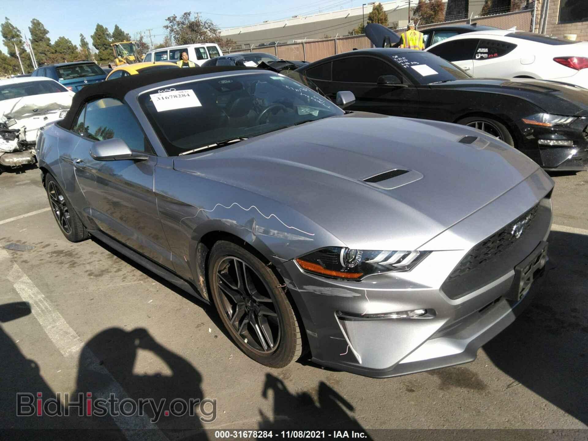 Photo 1FATP8UH6M5103607 - FORD MUSTANG 2021