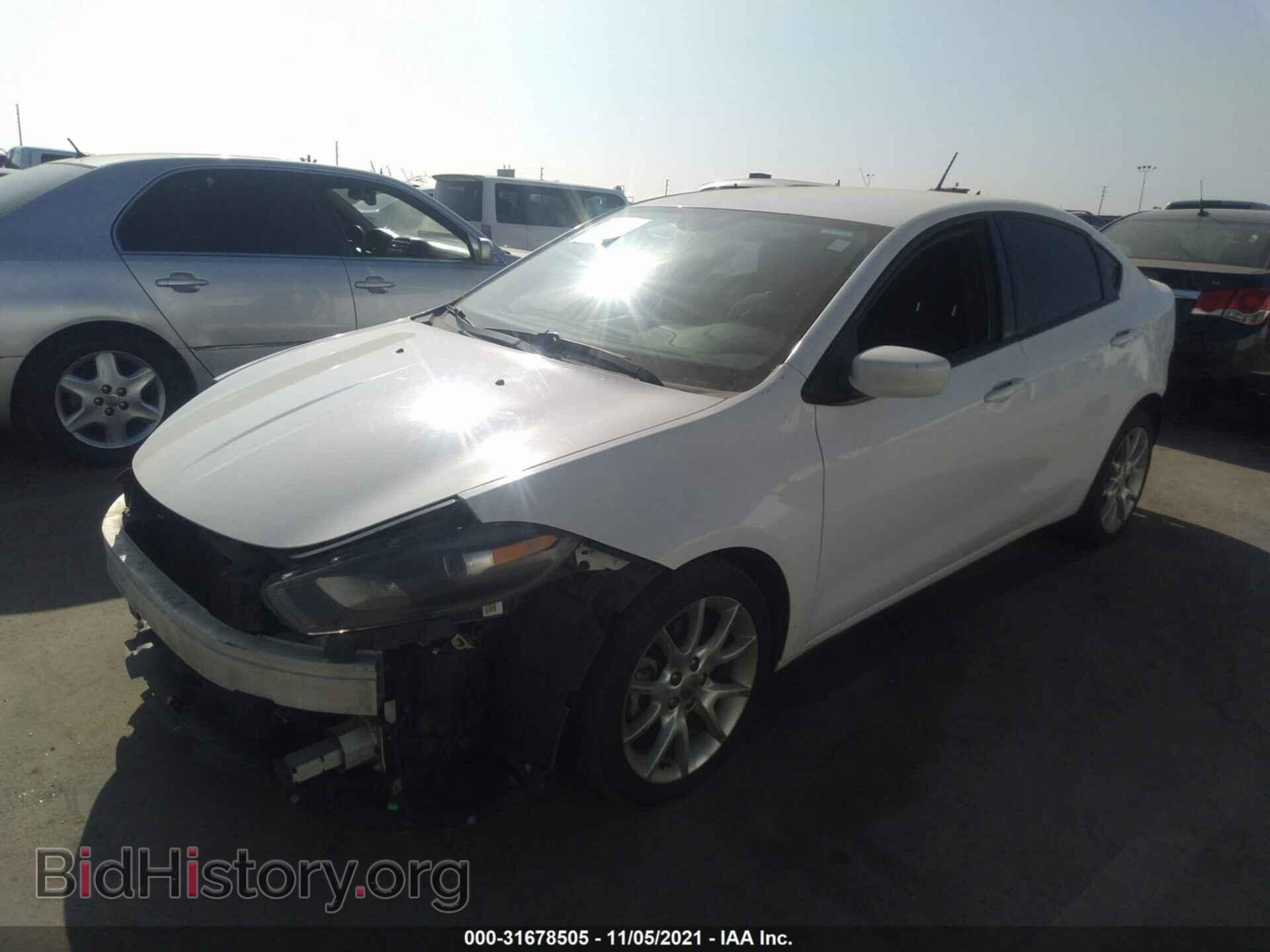 2013 DODGE DART - VIN: 1C3CDFBAXDD336154 - Фото 2