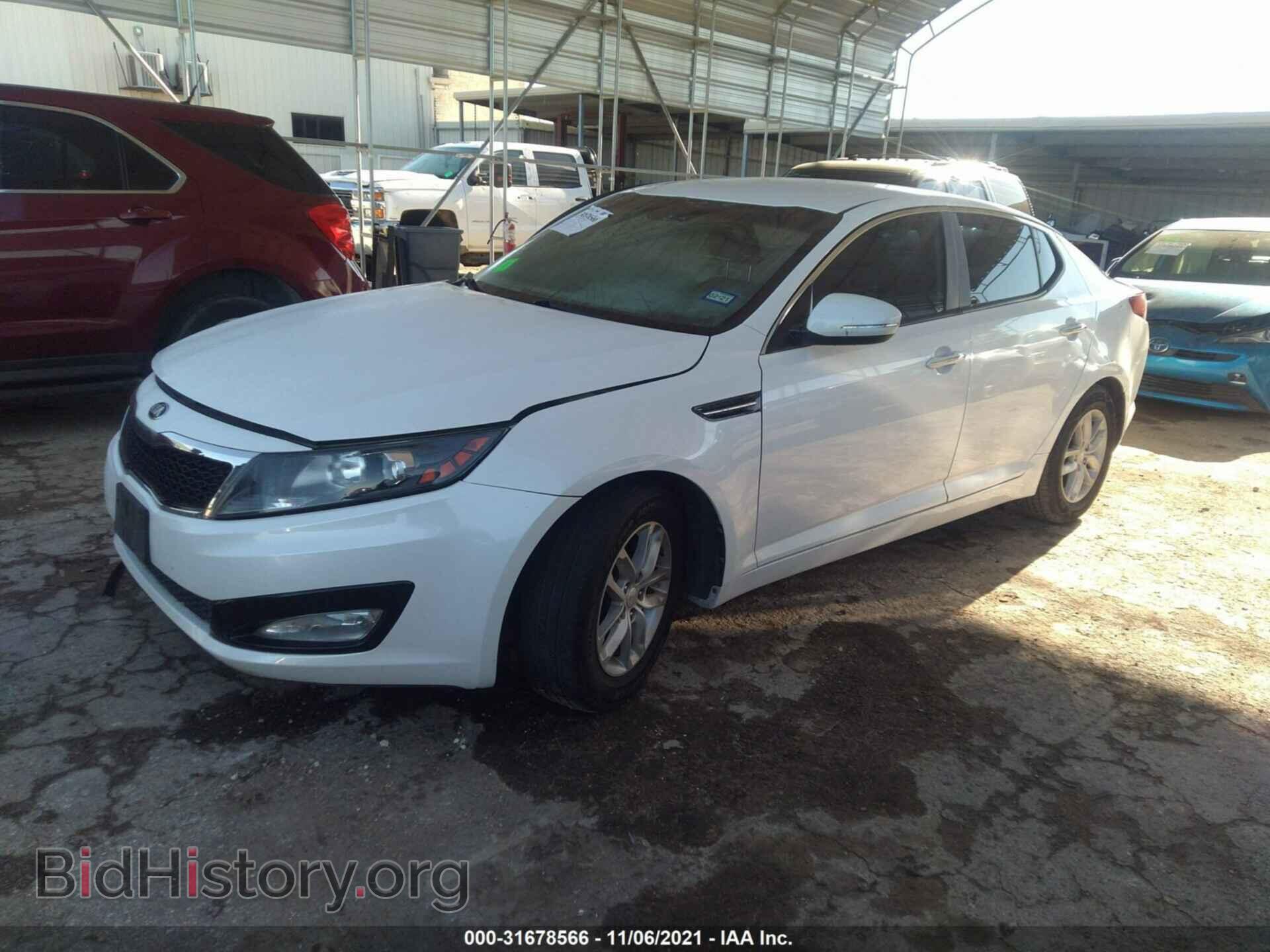 2013 KIA OPTIMA - VIN: KNAGM4A75D5355192 - Фото 2