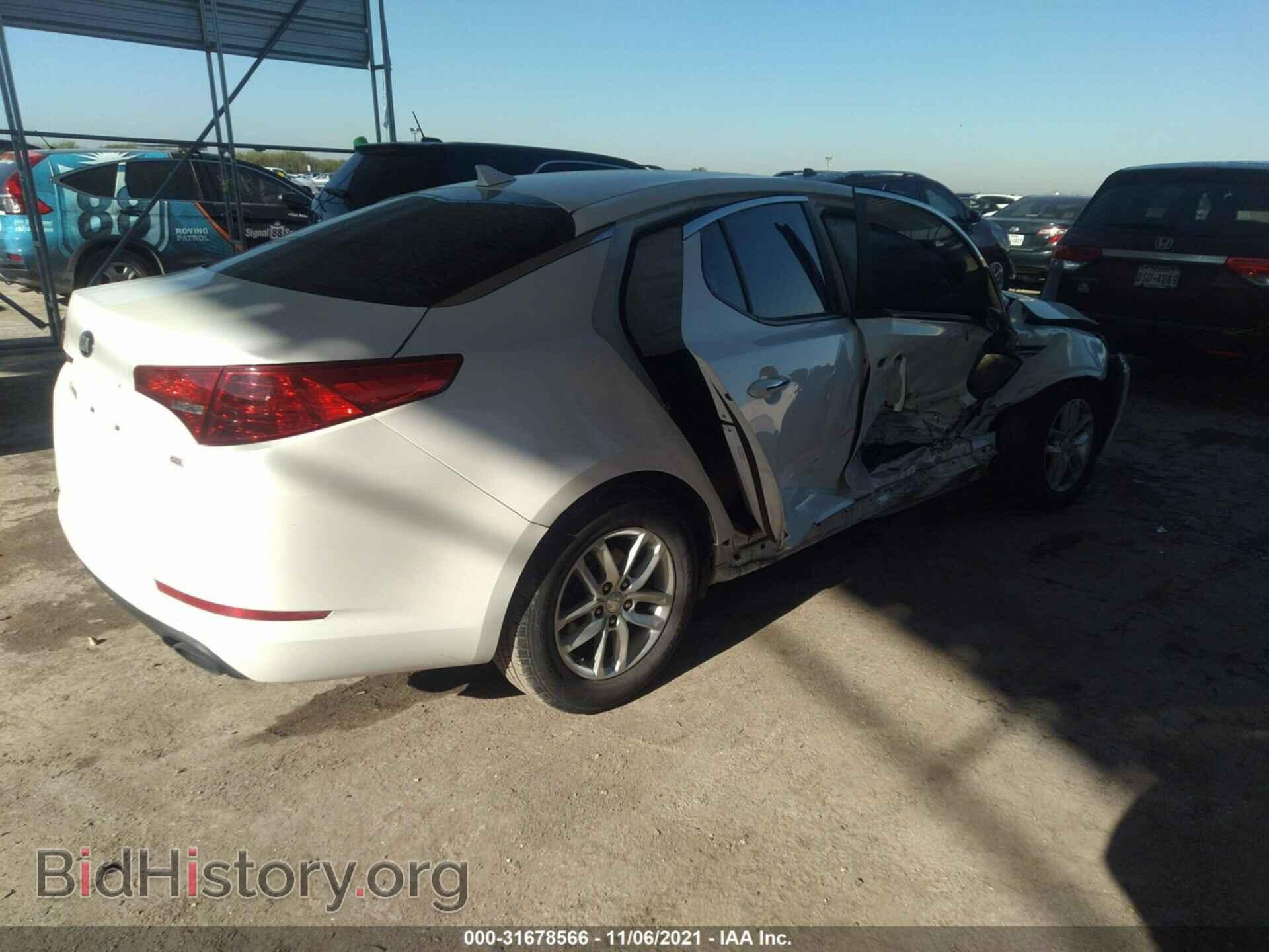 2013 KIA OPTIMA - VIN: KNAGM4A75D5355192 - Фото 4
