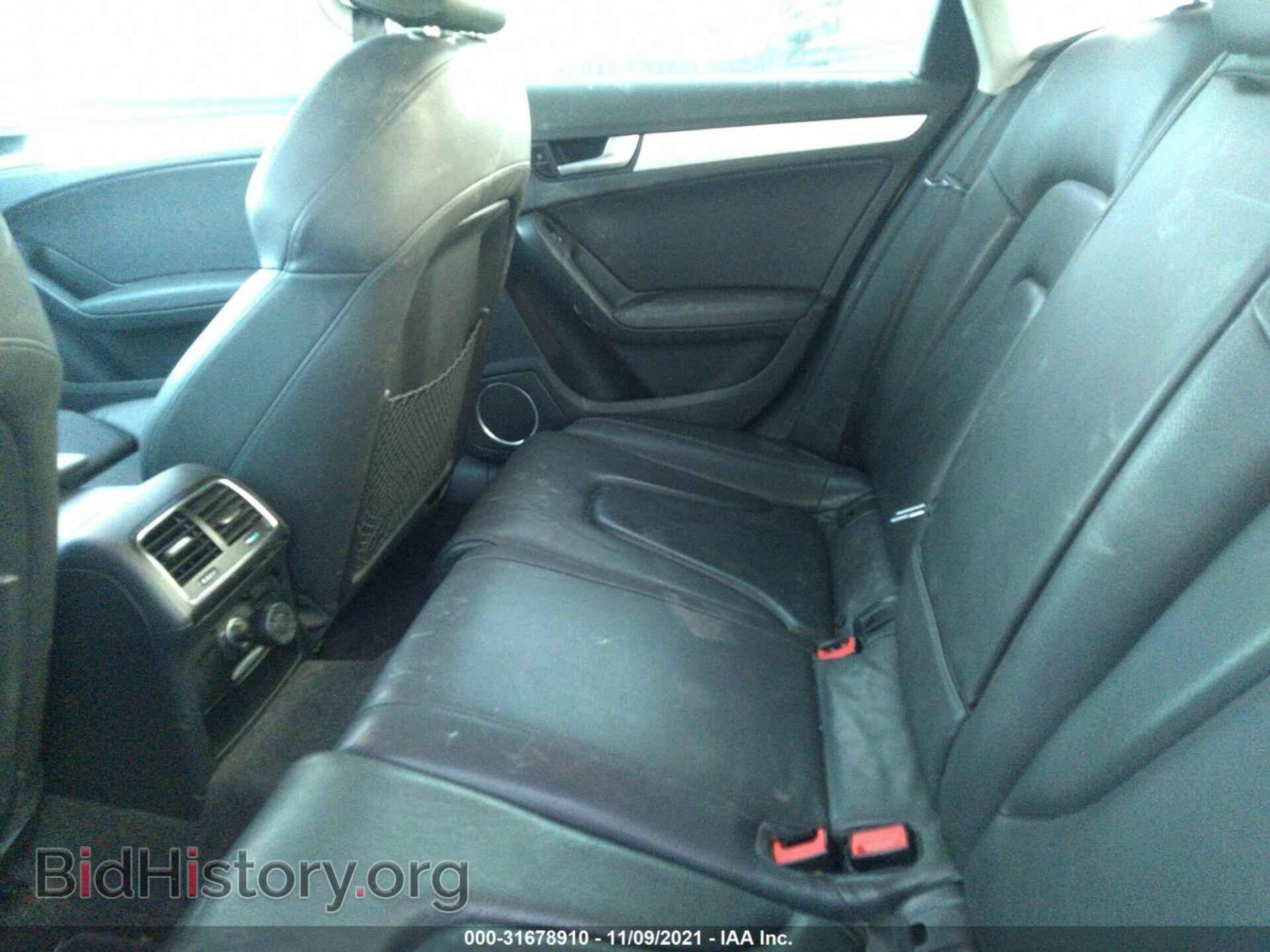 2012 AUDI A4 - VIN: WAUHFAFL4CN018594 - Фото 8