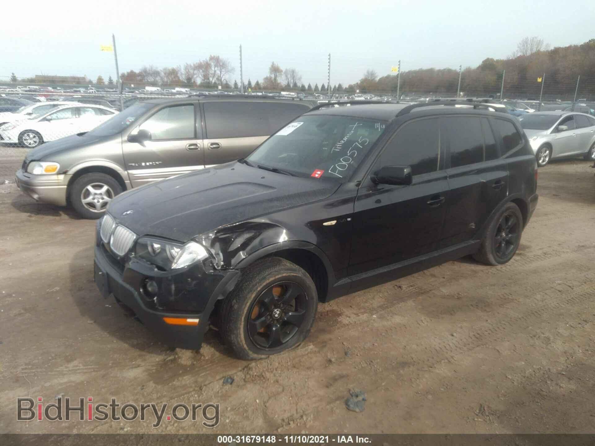 2007 BMW X3 - VIN: WBXPC934X7WF00575 - Фото 2