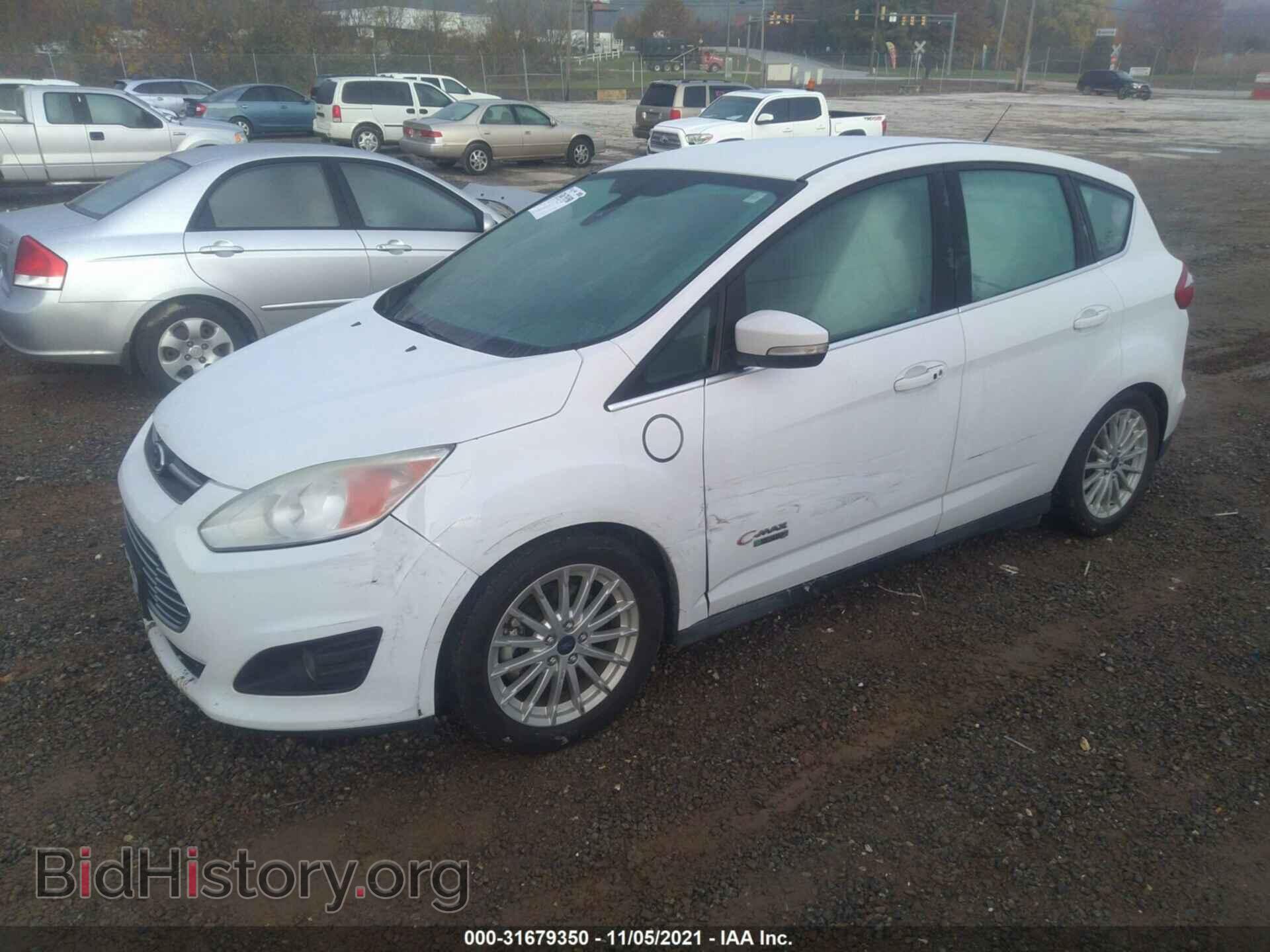 2014 FORD C-MAX ENERGI - VIN: 1FADP5CU1EL507316 - Фото 2