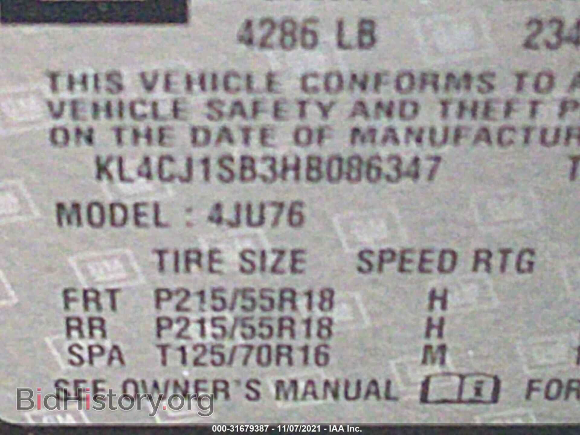 2017 BUICK ENCORE - VIN: KL4CJ1SB3HB086347 - Фото 9