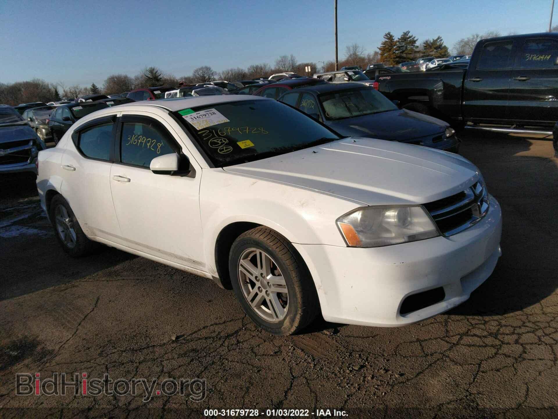 Photo 1C3CDZCB6CN290534 - DODGE AVENGER 2012