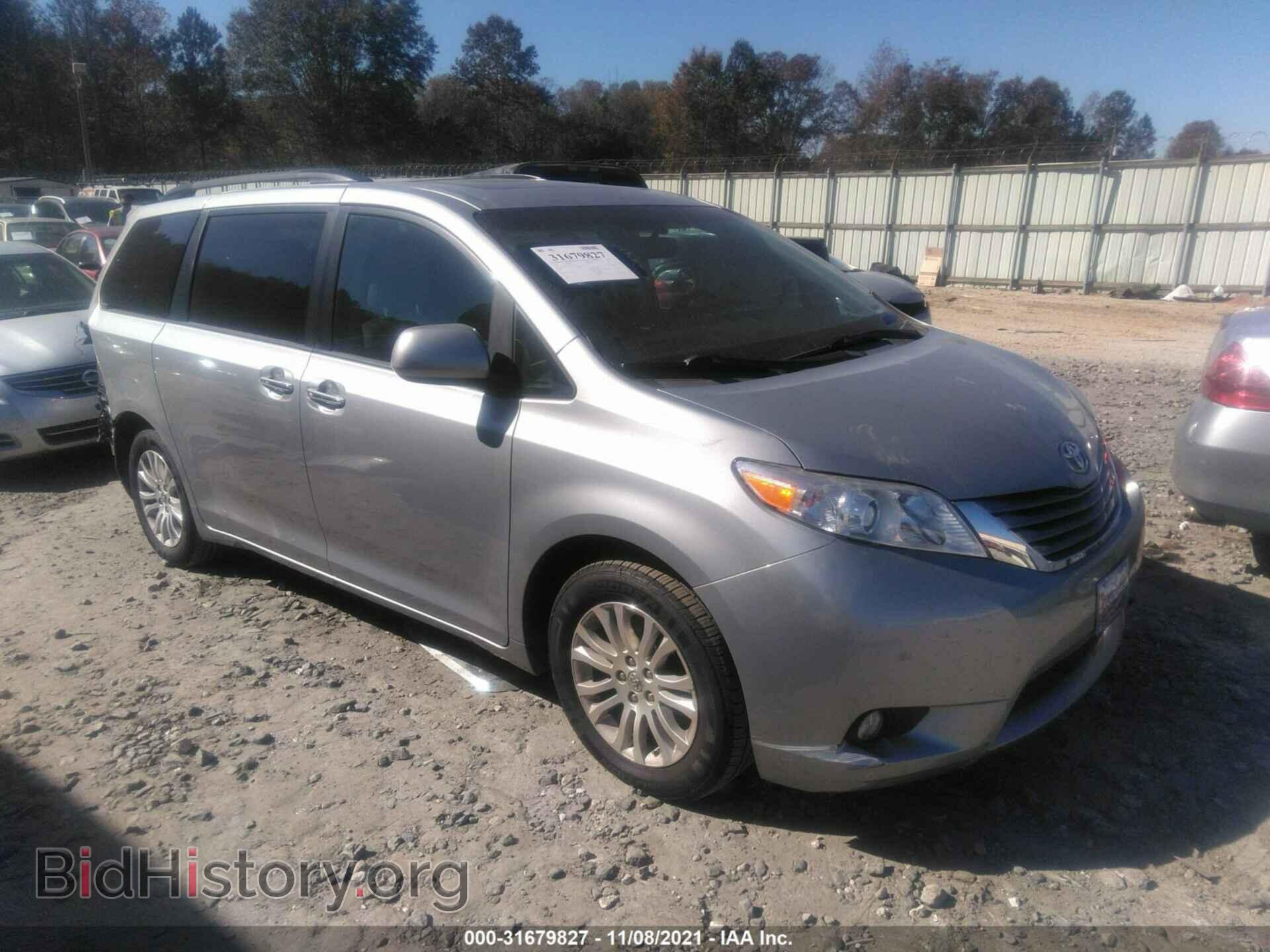 Photo 5TDYK3DC5GS704124 - TOYOTA SIENNA 2016