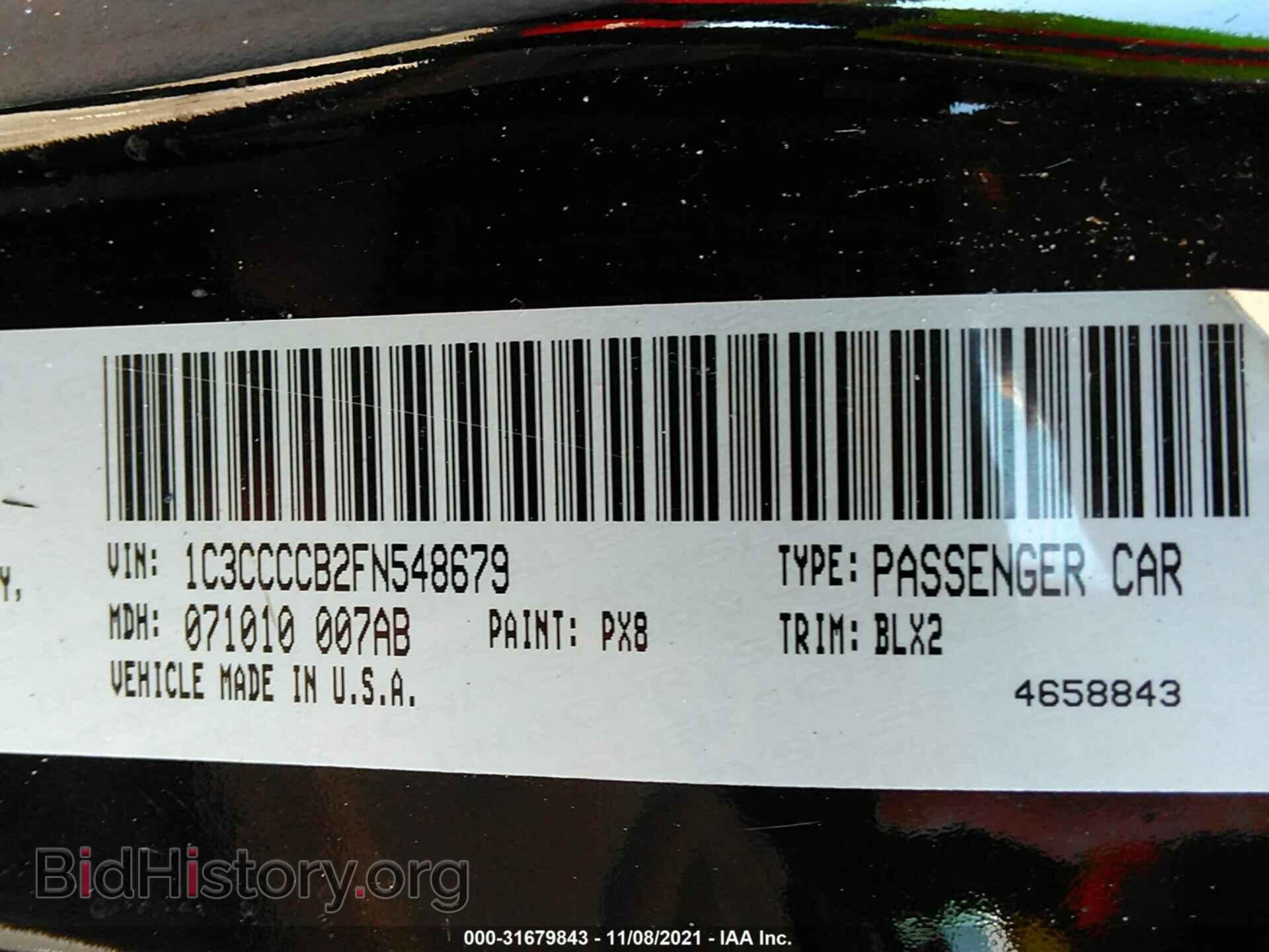 2015 CHRYSLER 200 - VIN: 1C3CCCCB2FN548679 - Photo 9