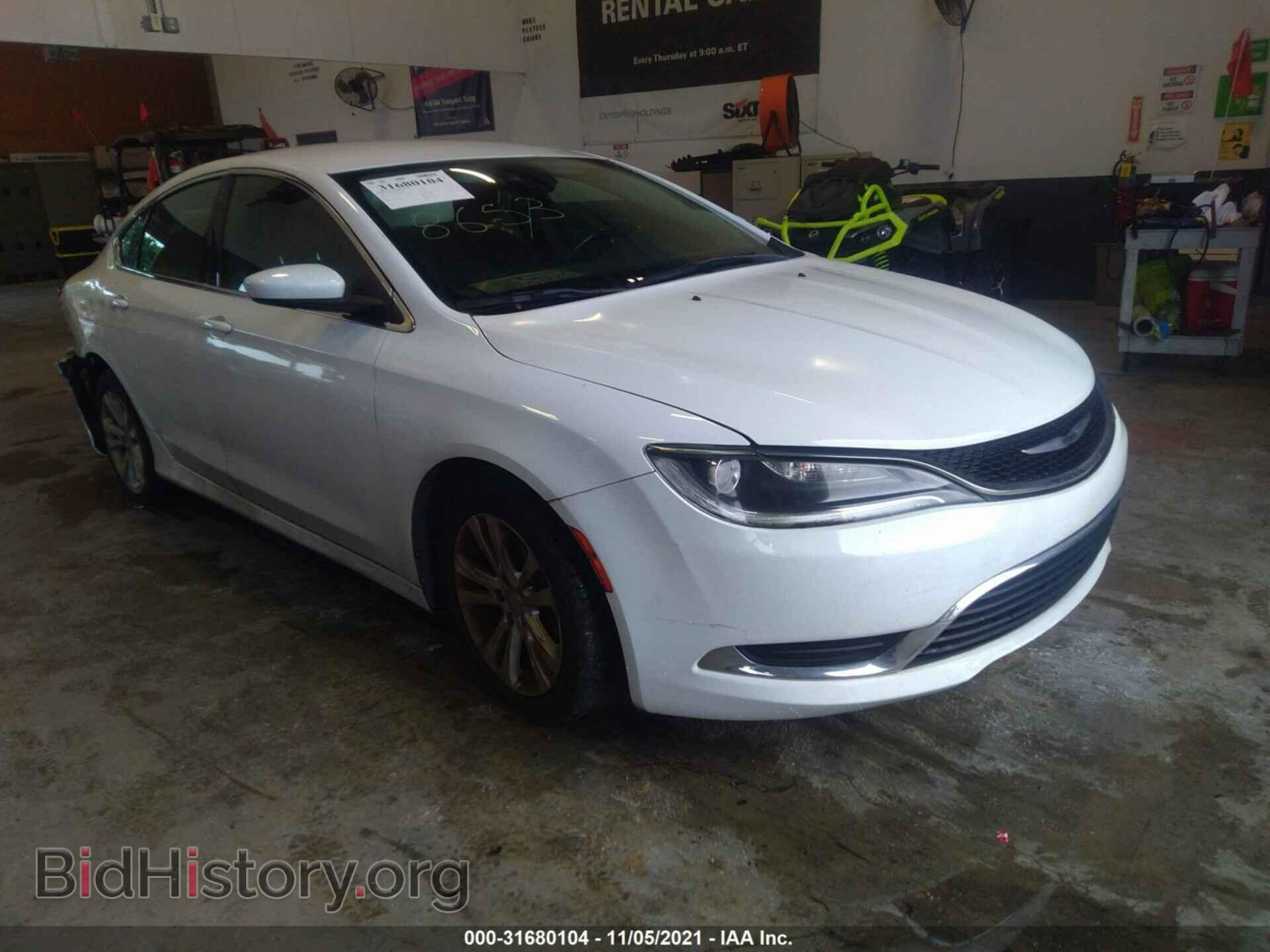 Photo 1C3CCCAB4FN658653 - CHRYSLER 200 2015