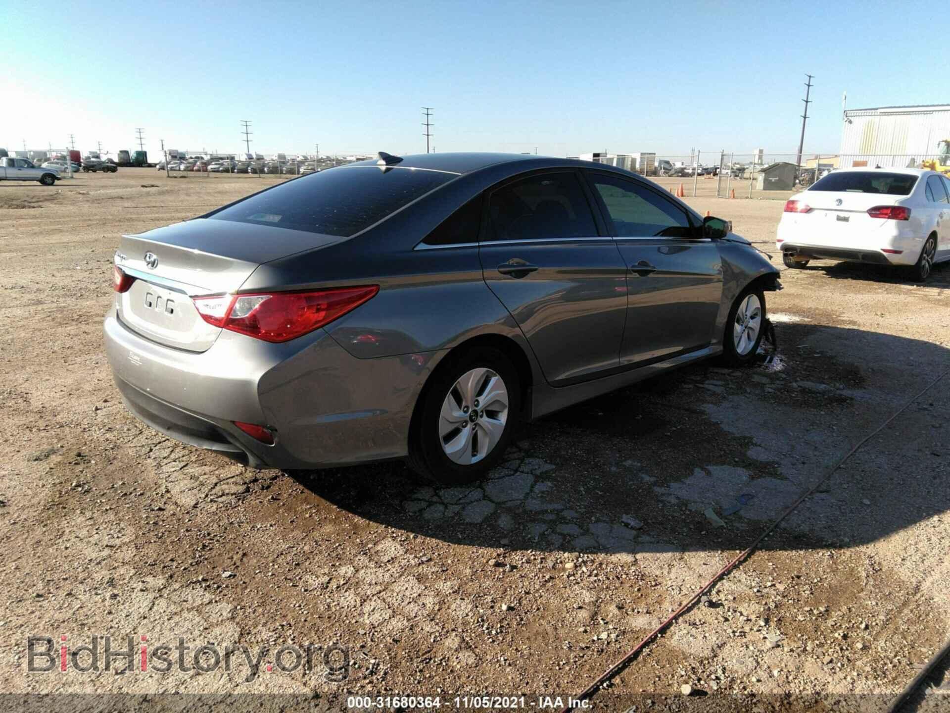2014 HYUNDAI SONATA - VIN: 5NPEB4AC6EH818276 - Фото 4