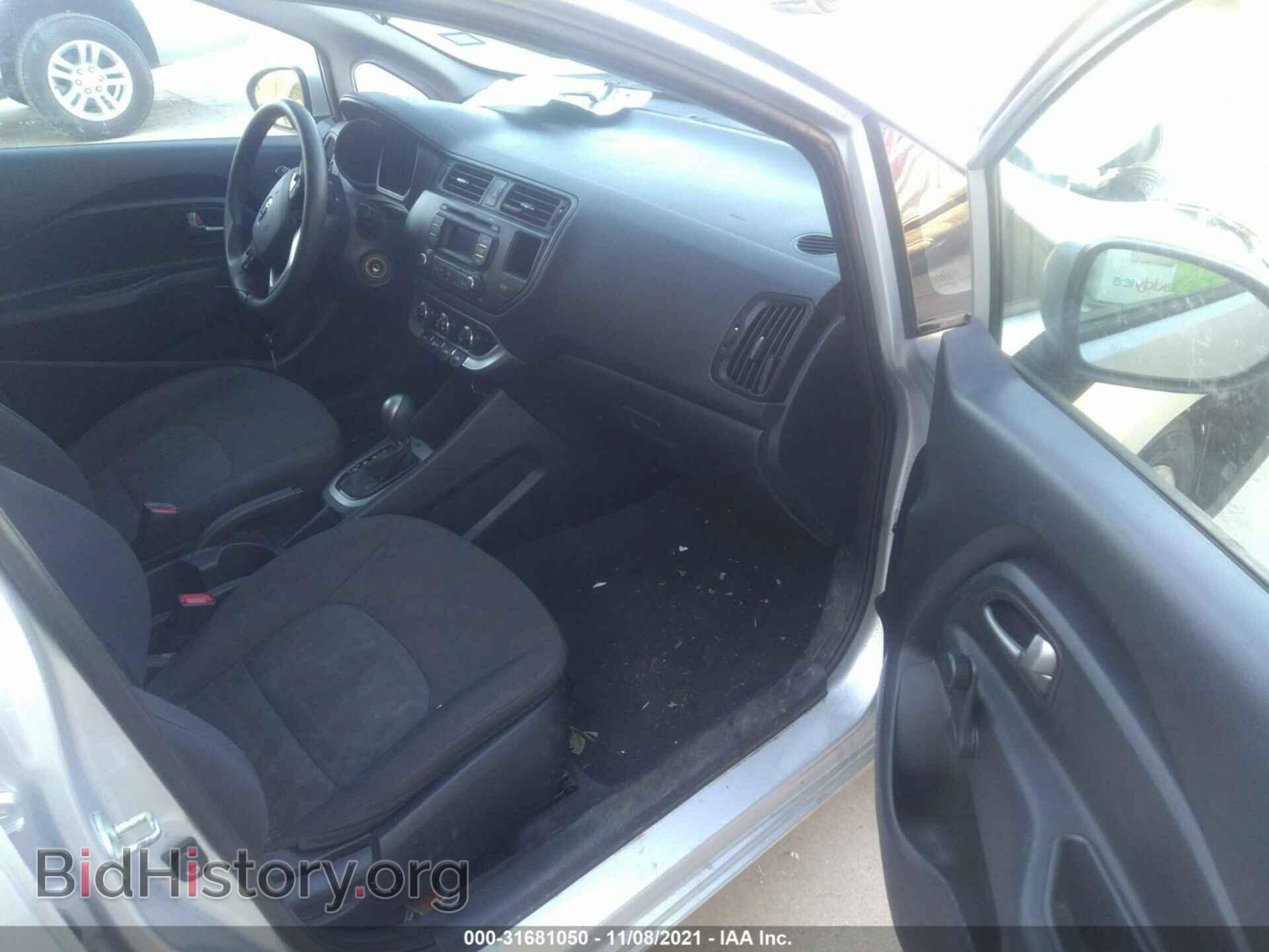 2013 KIA RIO - VIN: KNADM5A32D6301056 - Фото 5