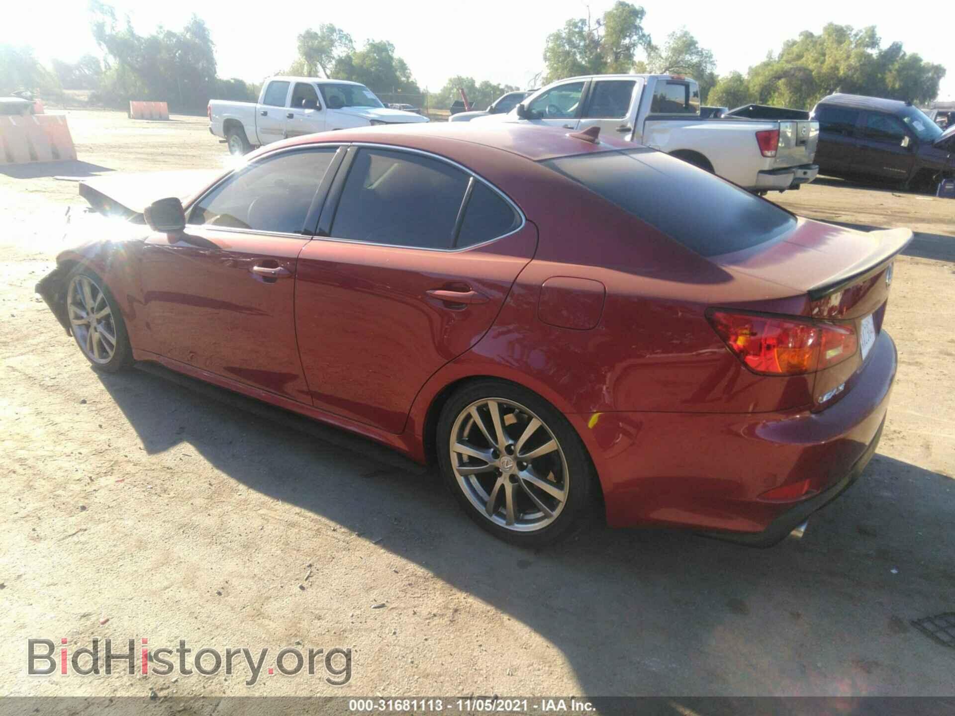 2008 LEXUS IS 350 - VIN: JTHBE262285018222 - Фото 3