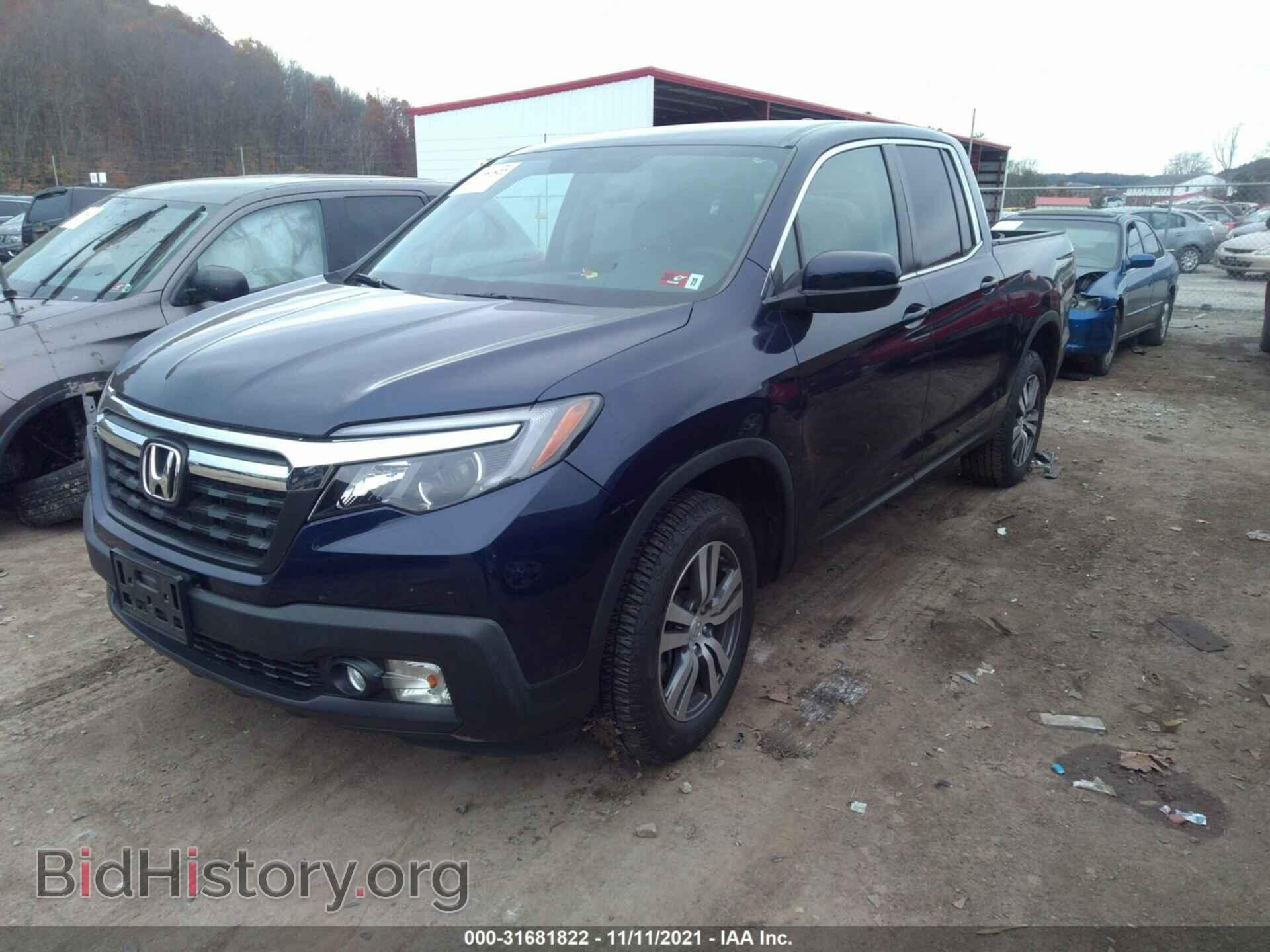2017 HONDA RIDGELINE - VIN: 5FPYK3F42HB016343 - Фото 2