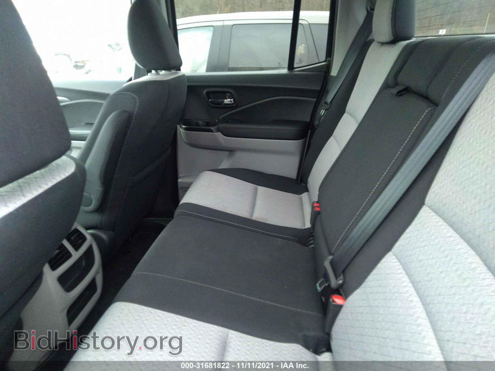 2017 HONDA RIDGELINE - VIN: 5FPYK3F42HB016343 - Фото 8