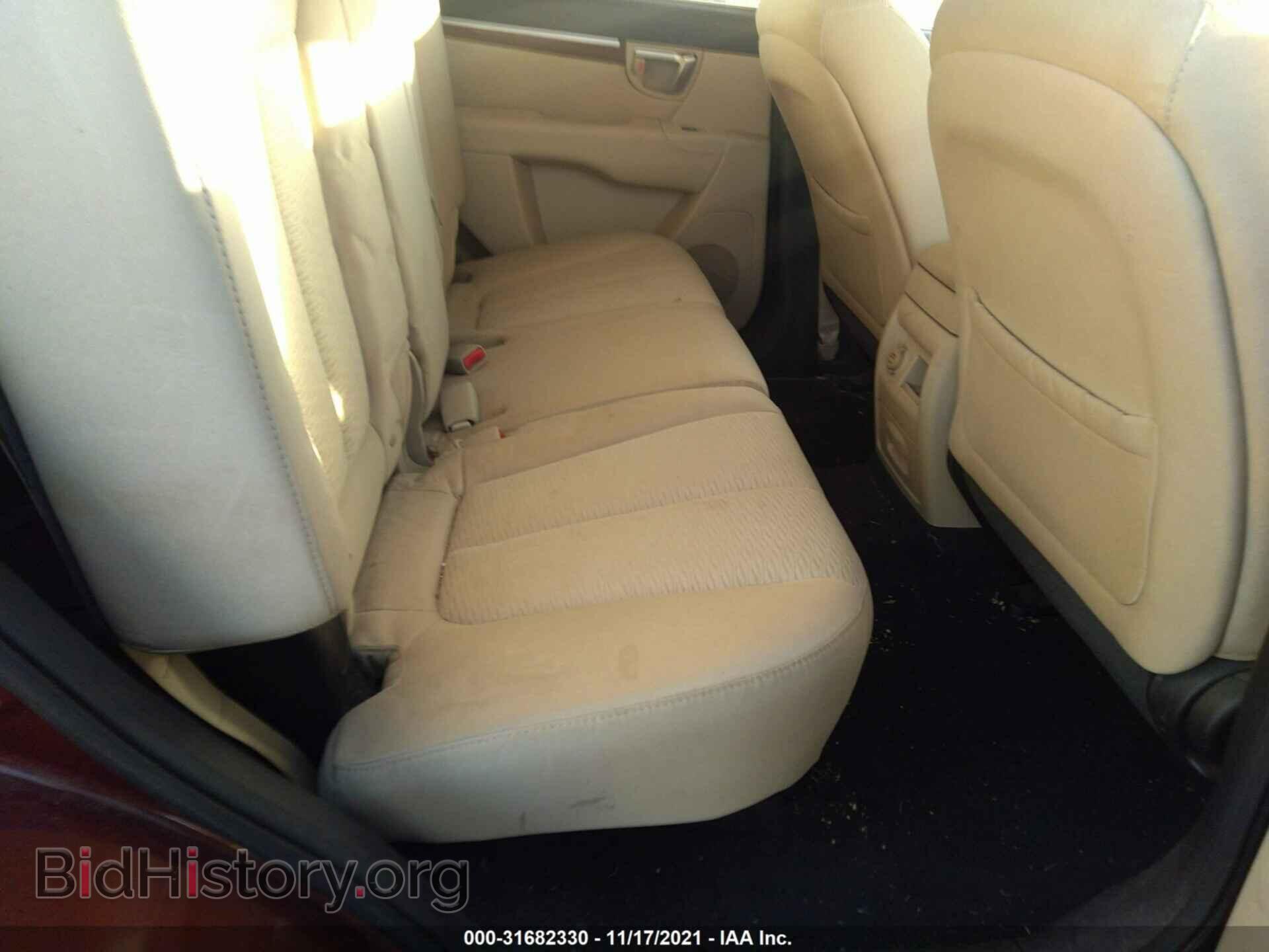 2009 HYUNDAI SANTA FE - VIN: 5NMSG73D49H261589 - Фото 8