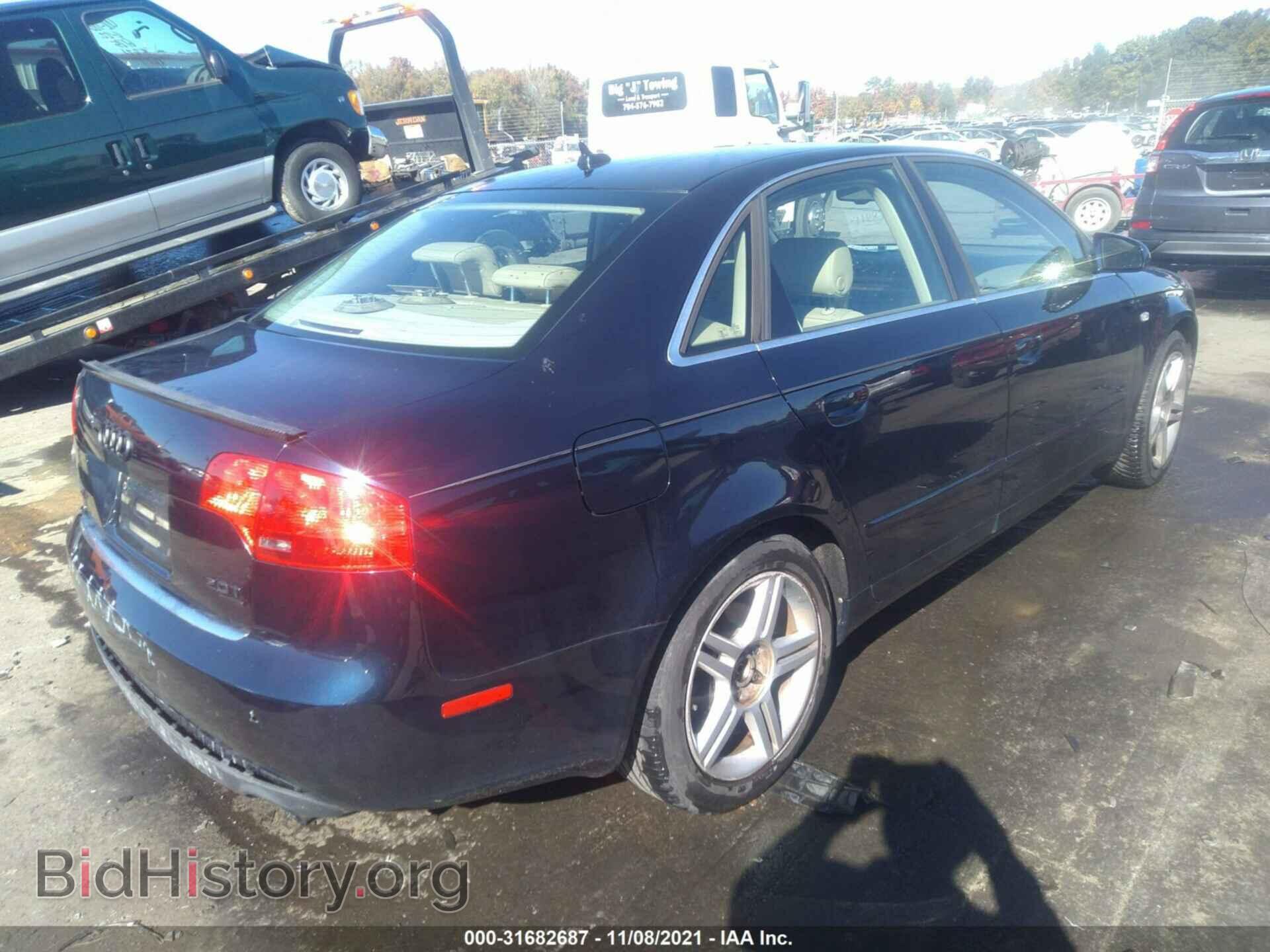 2007 AUDI A4 - VIN: WAUDF78E57A118717 - Фото 4
