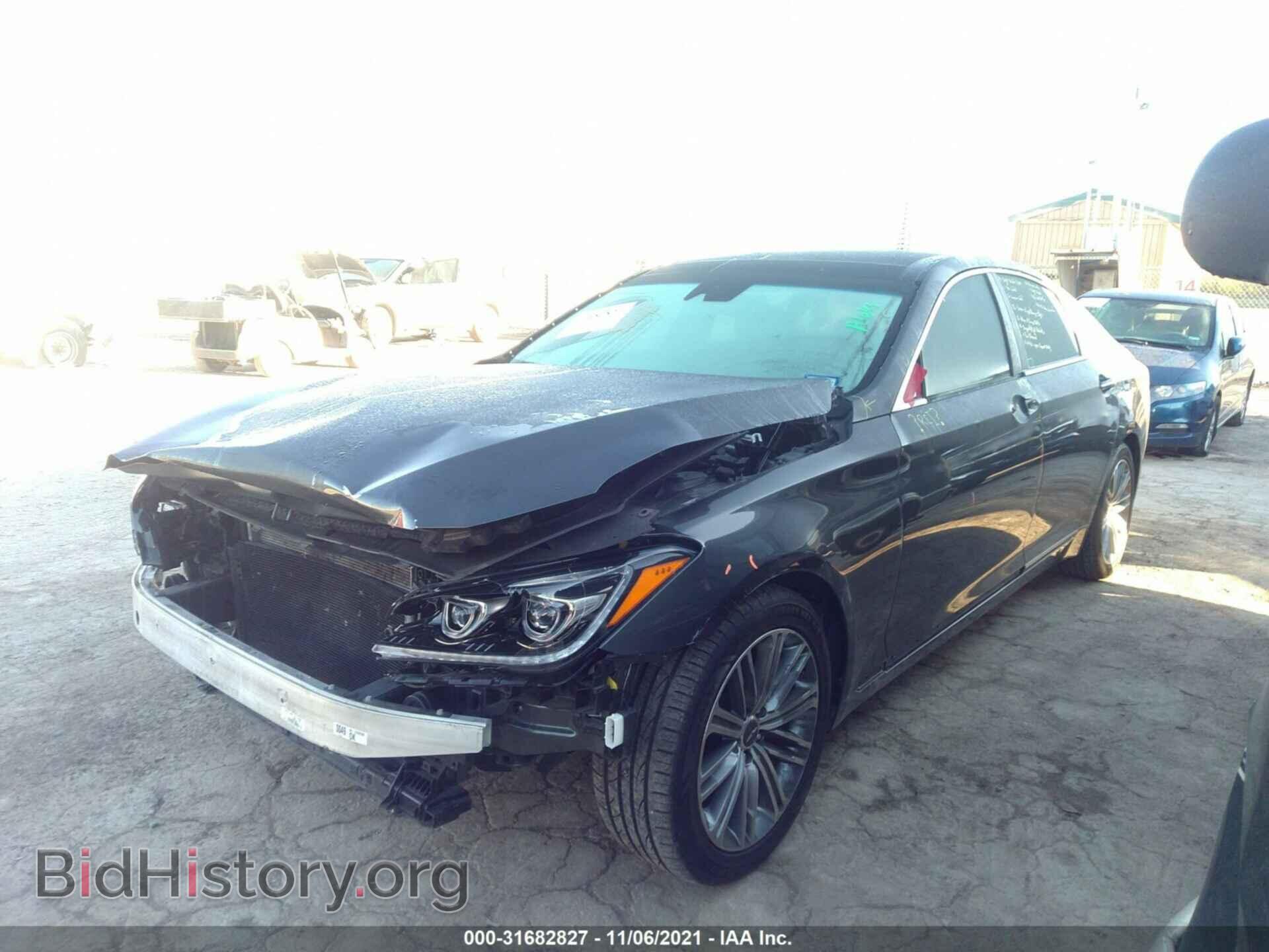2018 GENESIS G80 - VIN: KMHGN4JE7JU230030 - Фото 2