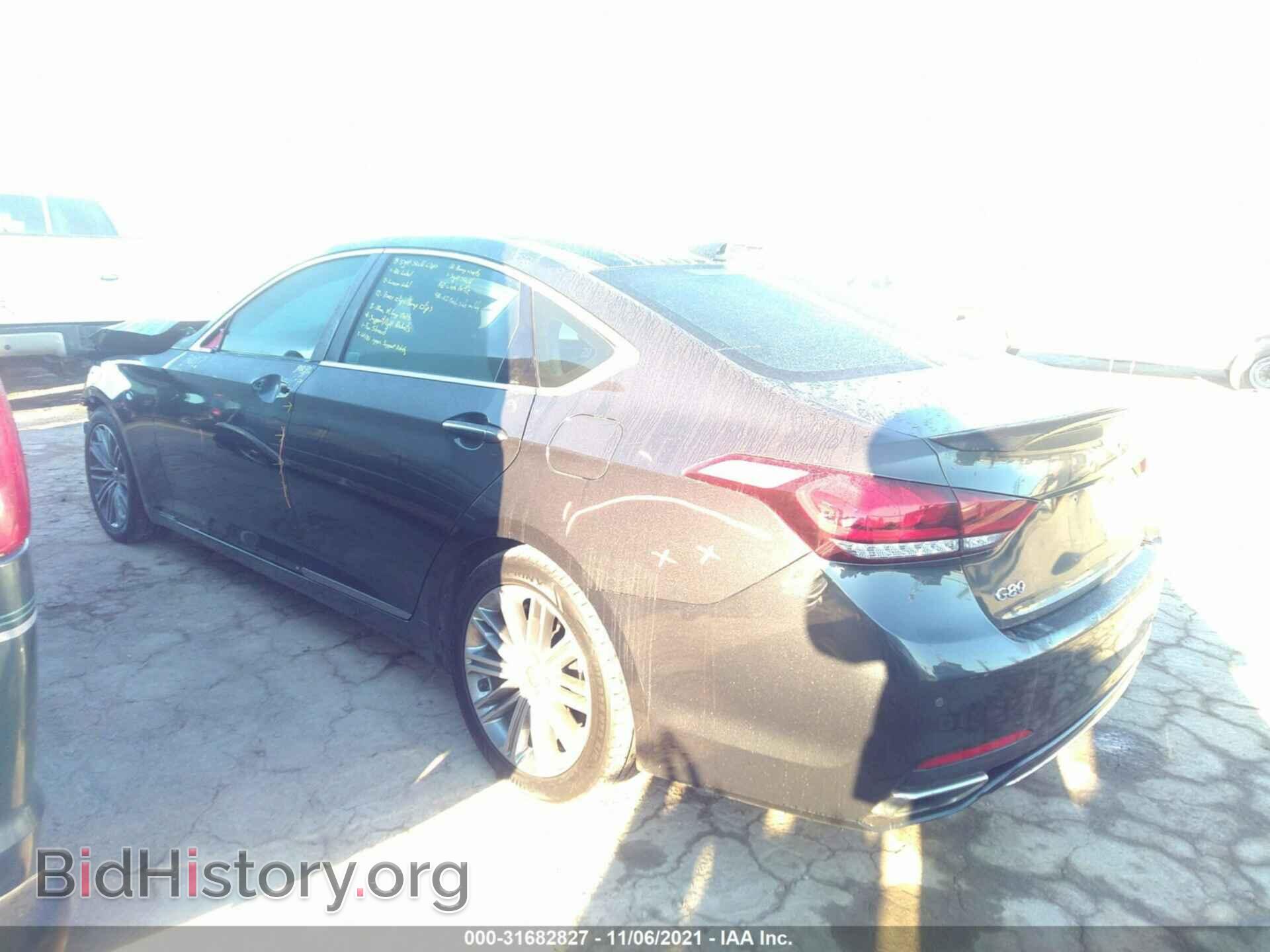 2018 GENESIS G80 - VIN: KMHGN4JE7JU230030 - Фото 3