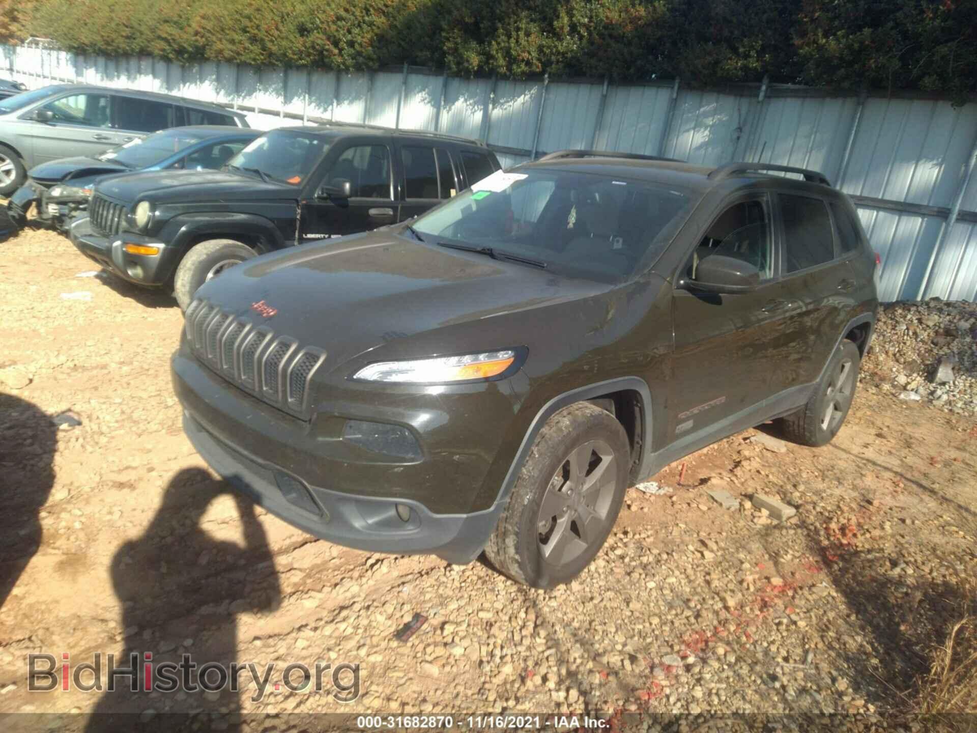 2016 JEEP CHEROKEE - VIN: 1C4PJMCB7GW332847 - Фото 2