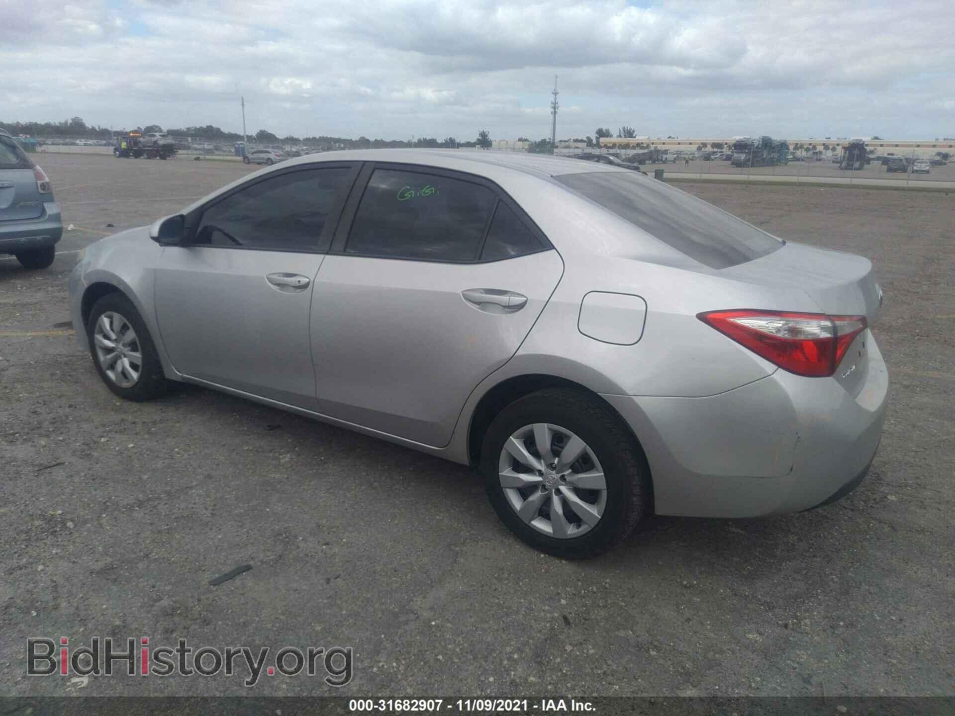 2015 TOYOTA COROLLA - VIN: 2T1BURHE4FC314721 - Фото 3