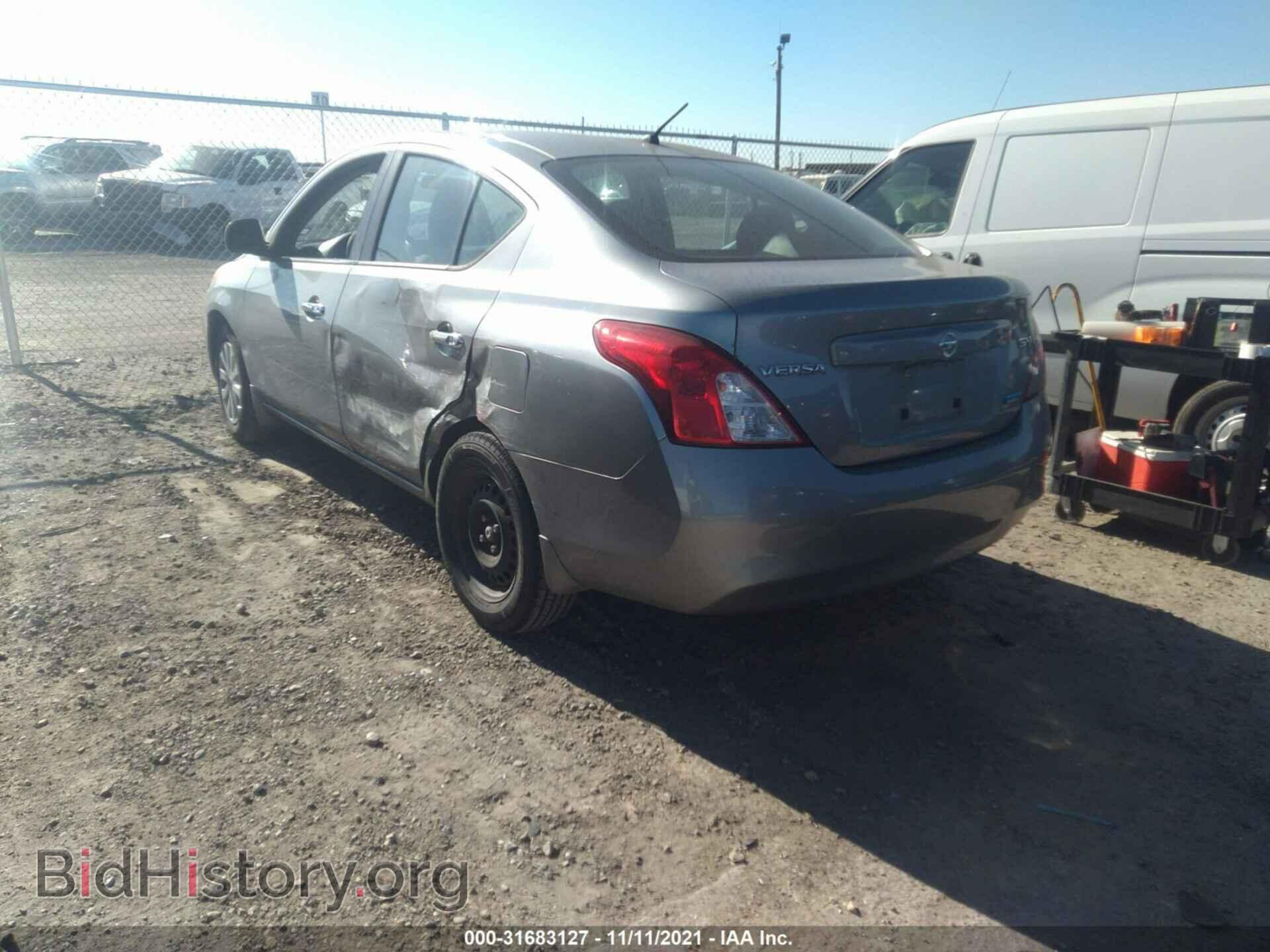 2012 NISSAN VERSA - VIN: 3N1CN7AP1CL904596 - Фото 3
