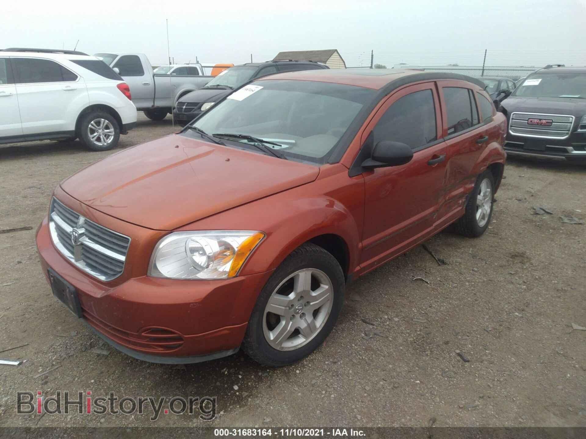 2007 DODGE CALIBER - VIN: 1B3HB48B97D218338 - Фото 2