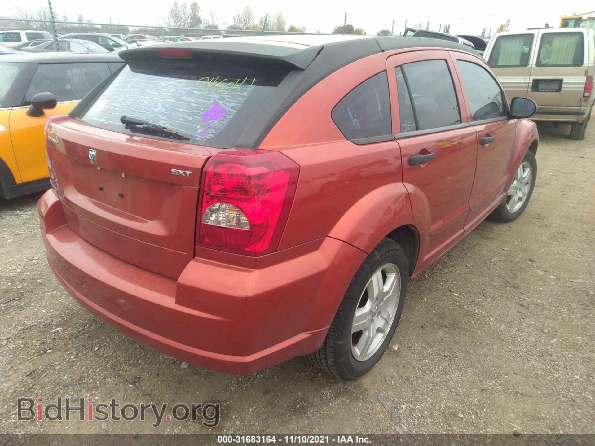 2007 DODGE CALIBER - VIN: 1B3HB48B97D218338 - Фото 4