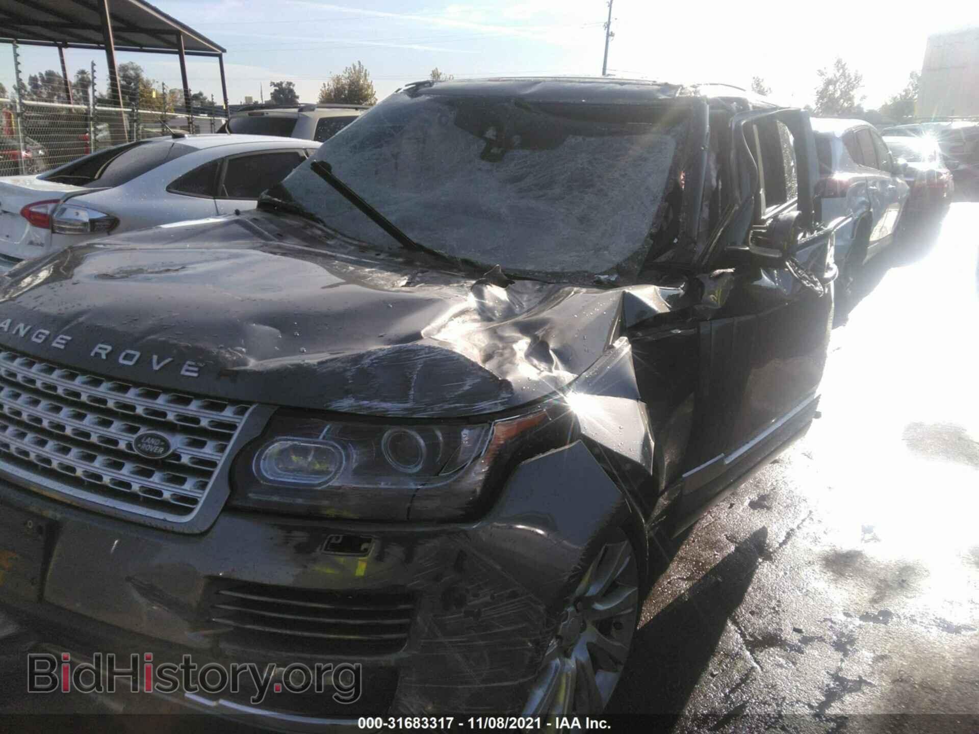 2017 LAND ROVER RANGE ROVER - VIN: SALGS2FE5HA359575 - Фото 2