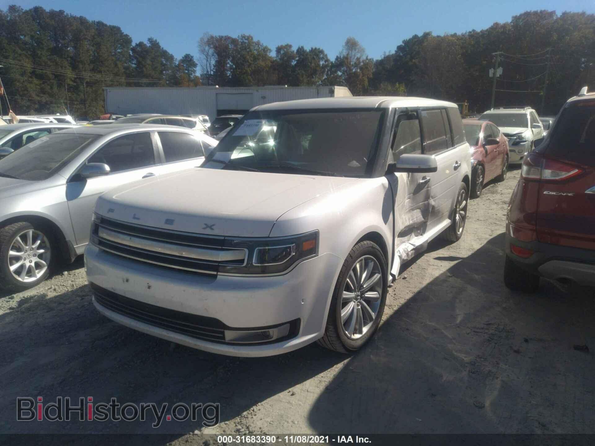 2018 FORD FLEX - VIN: 2FMHK6DT3JBA17682 - Фото 2