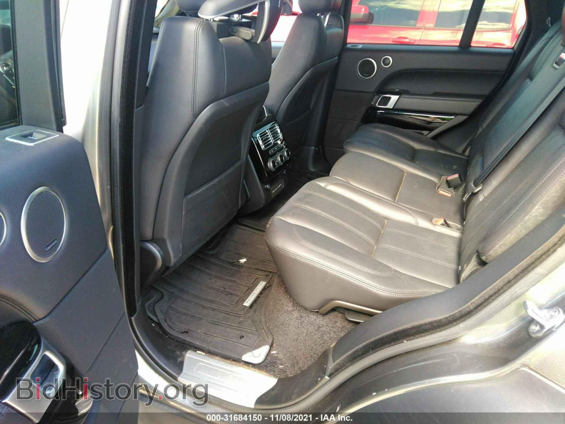 2017 LAND ROVER RANGE ROVER - VIN: SALGS2FE6HA320820 - Photo 8