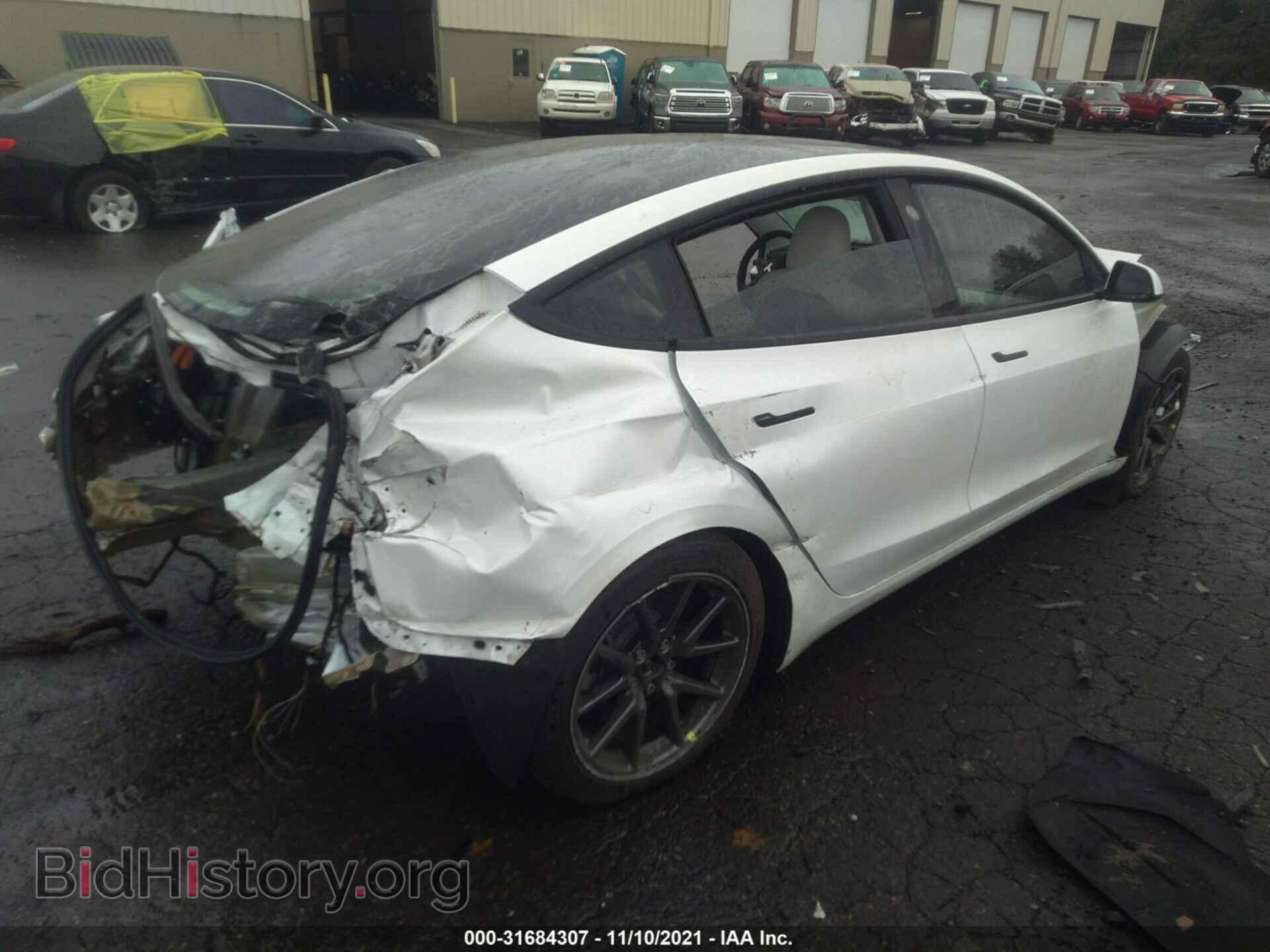 2020 TESLA MODEL 3 - VIN: 5YJ3E1EA3LF599164 - Фото 4