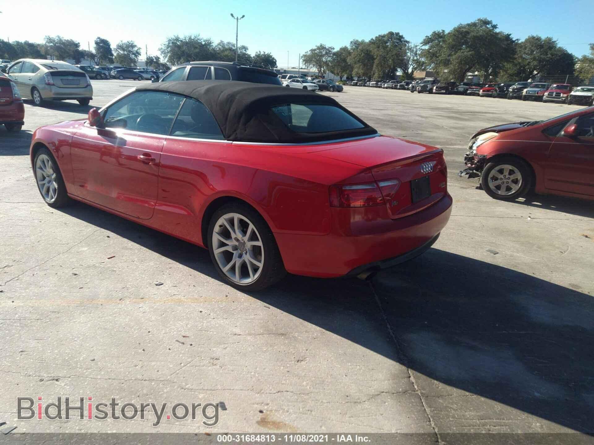 2011 AUDI A5 - VIN: WAUCFAFH7BN017668 - Фото 3