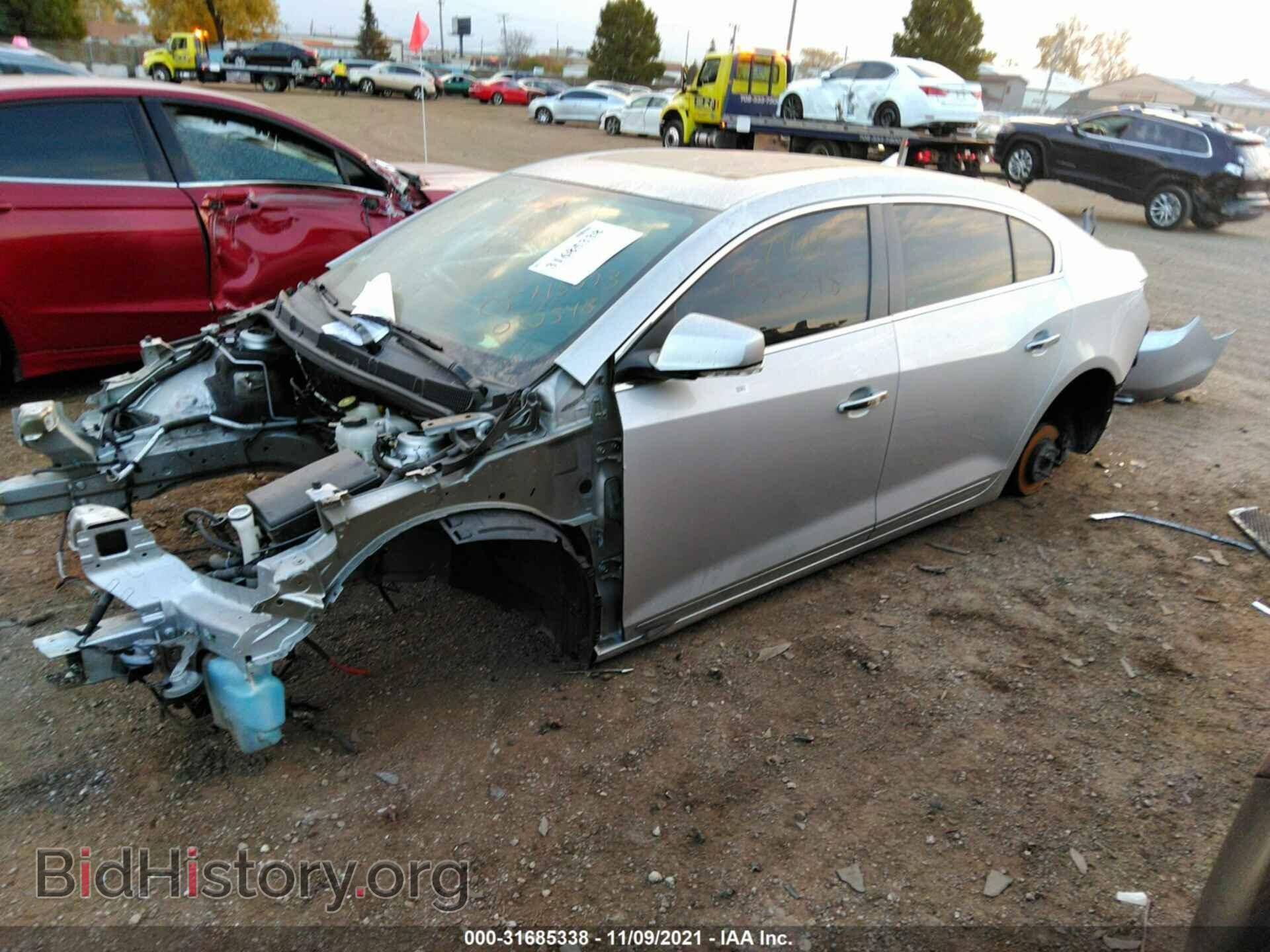 2012 BUICK LACROSSE - VIN: 1G4GJ5E37CF115073 - Фото 2
