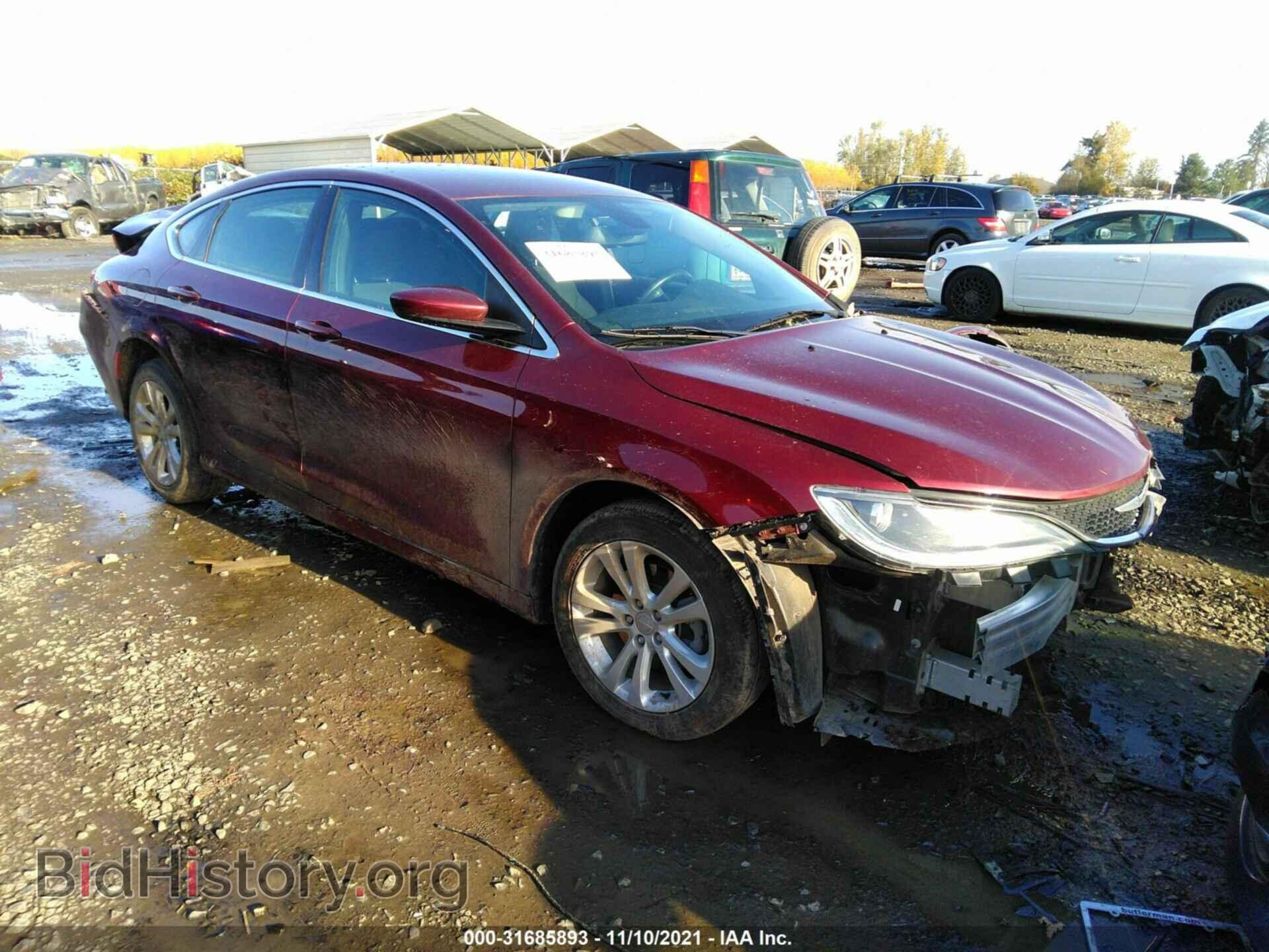 Photo 1C3CCCFB4GN191731 - CHRYSLER 200 2016
