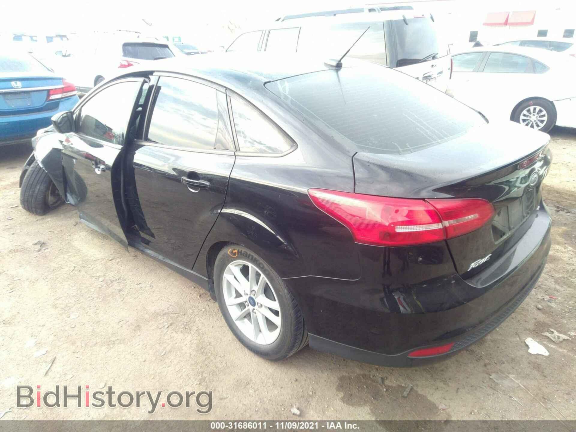 2018 FORD FOCUS - VIN: 1FADP3F28JL210584 - Фото 3
