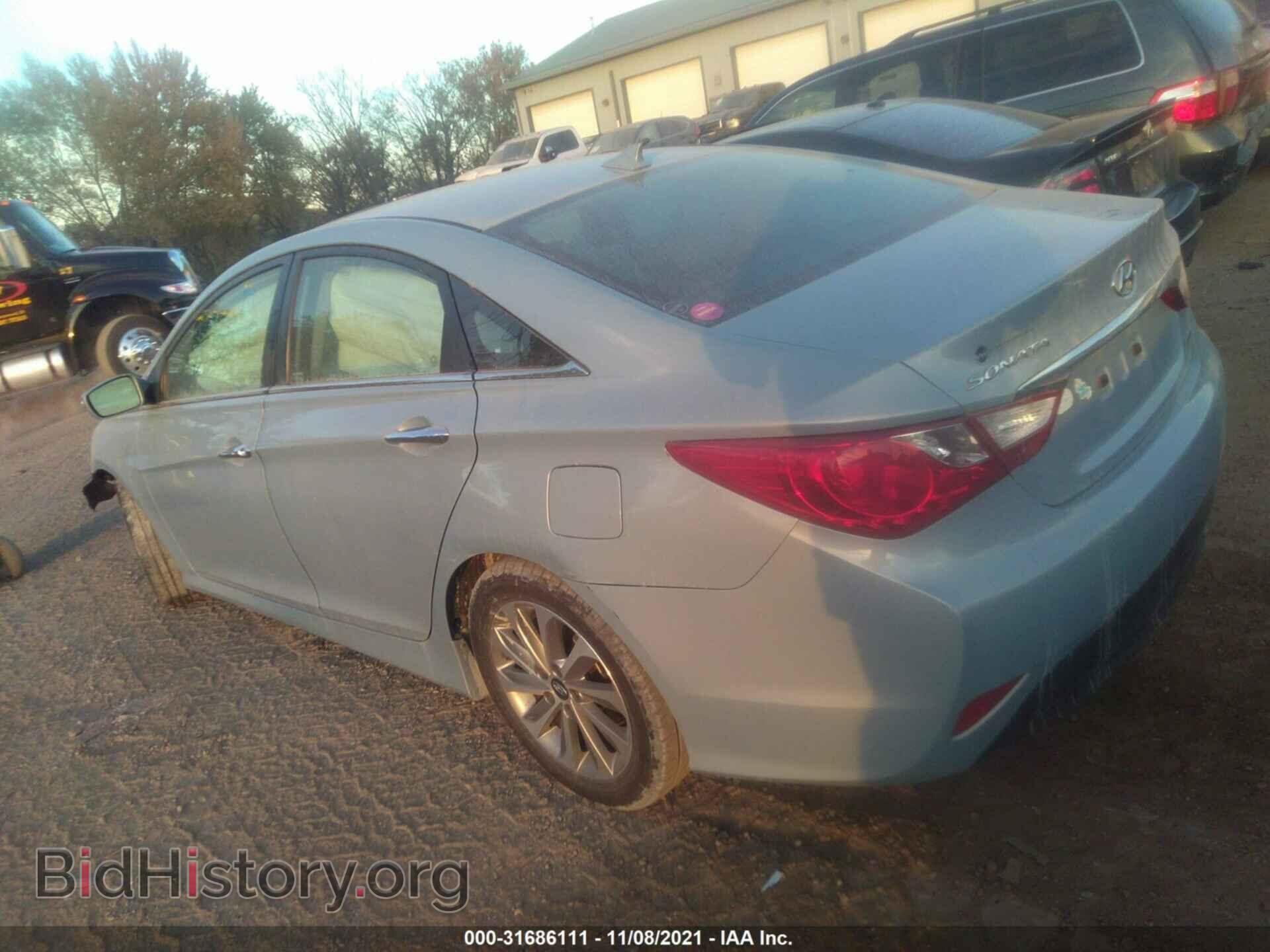 2014 HYUNDAI SONATA - VIN: 5NPEC4AC9EH843847 - Фото 3