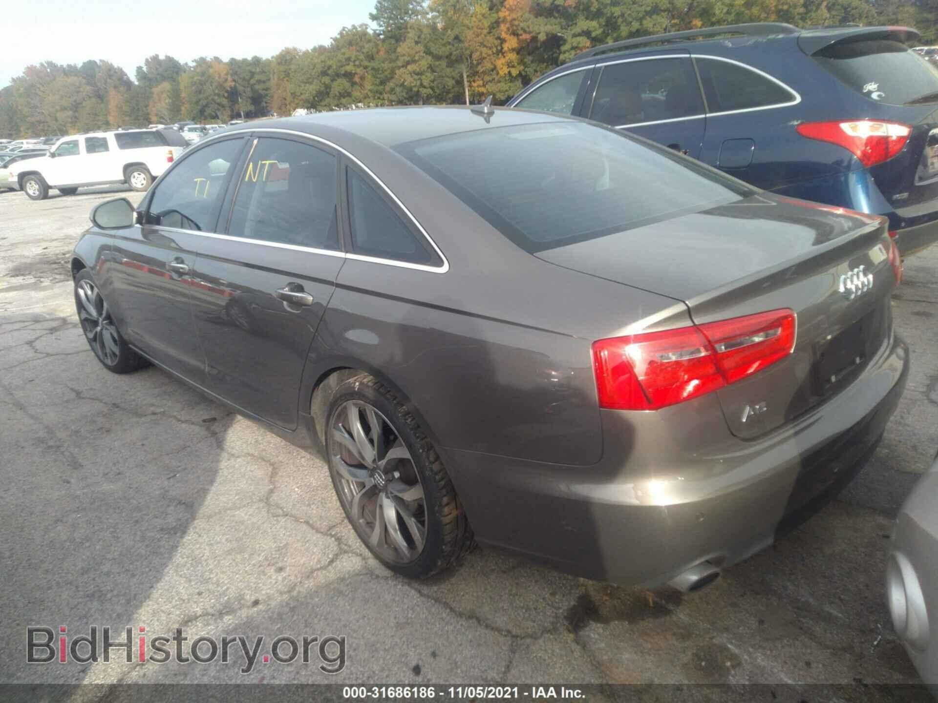 2013 AUDI A6 - VIN: WAUGFAFC3DN070537 - Фото 3