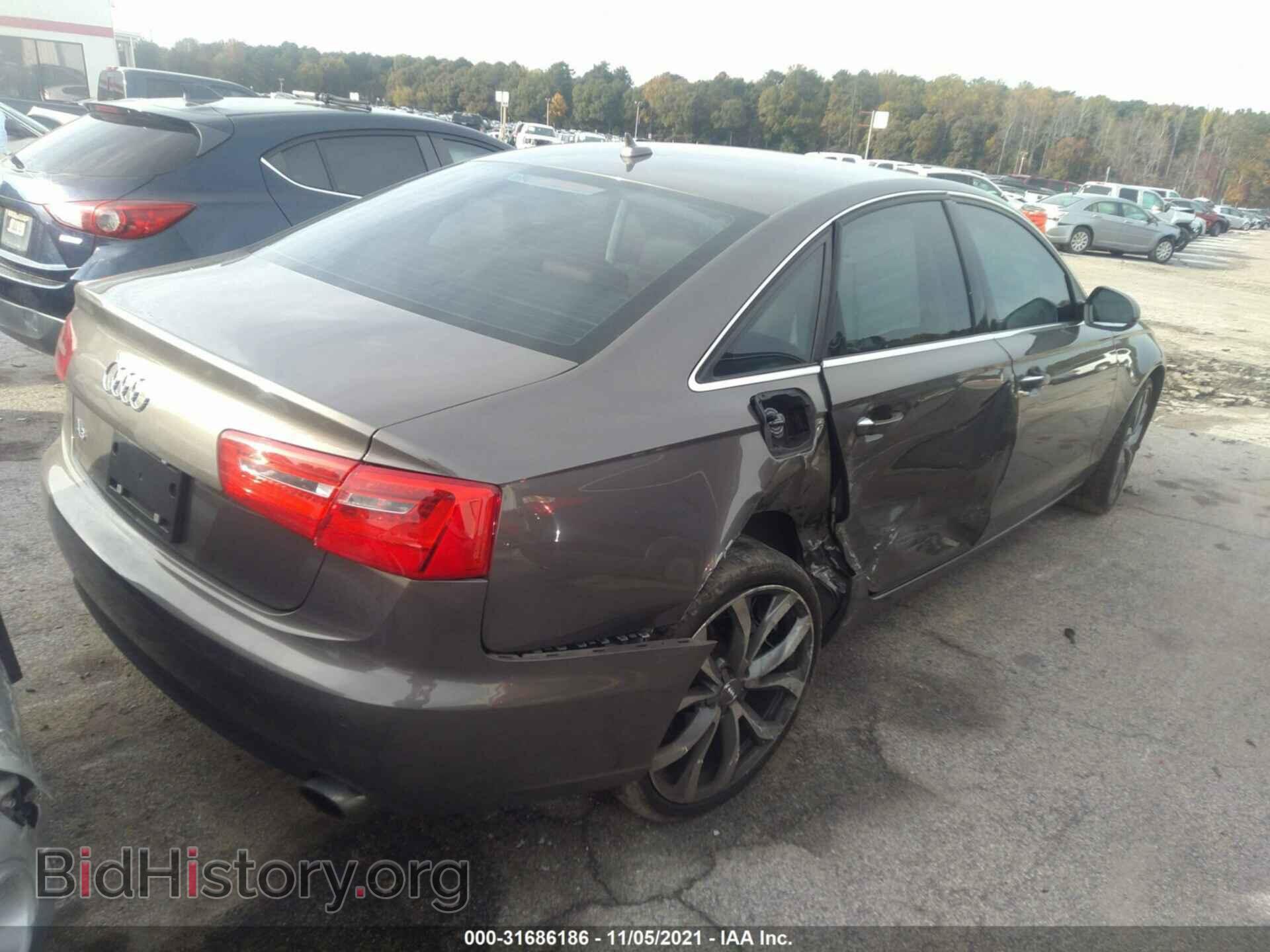 2013 AUDI A6 - VIN: WAUGFAFC3DN070537 - Фото 4