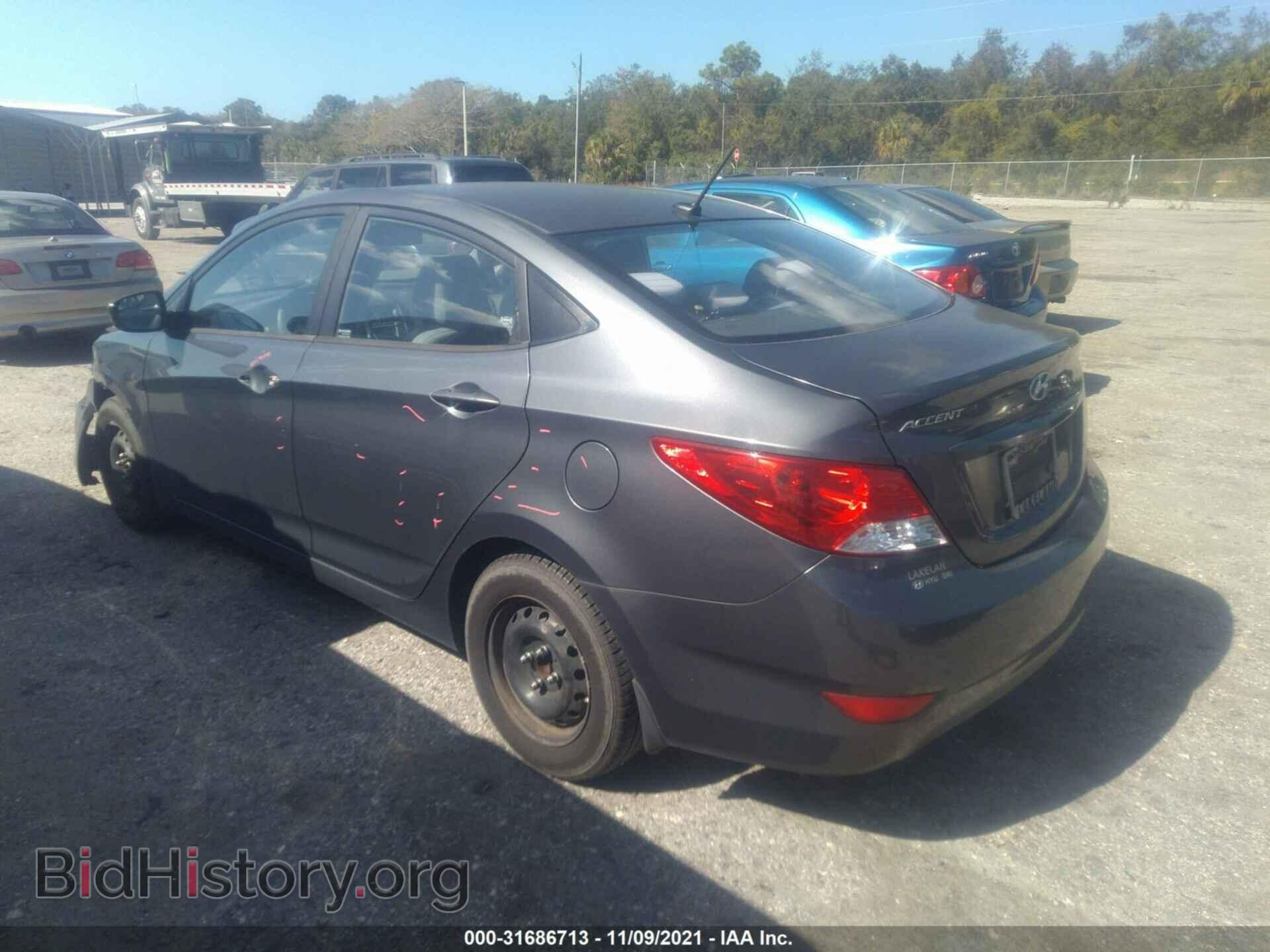 2013 HYUNDAI ACCENT - VIN: KMHCT4AE1DU302848 - Фото 3
