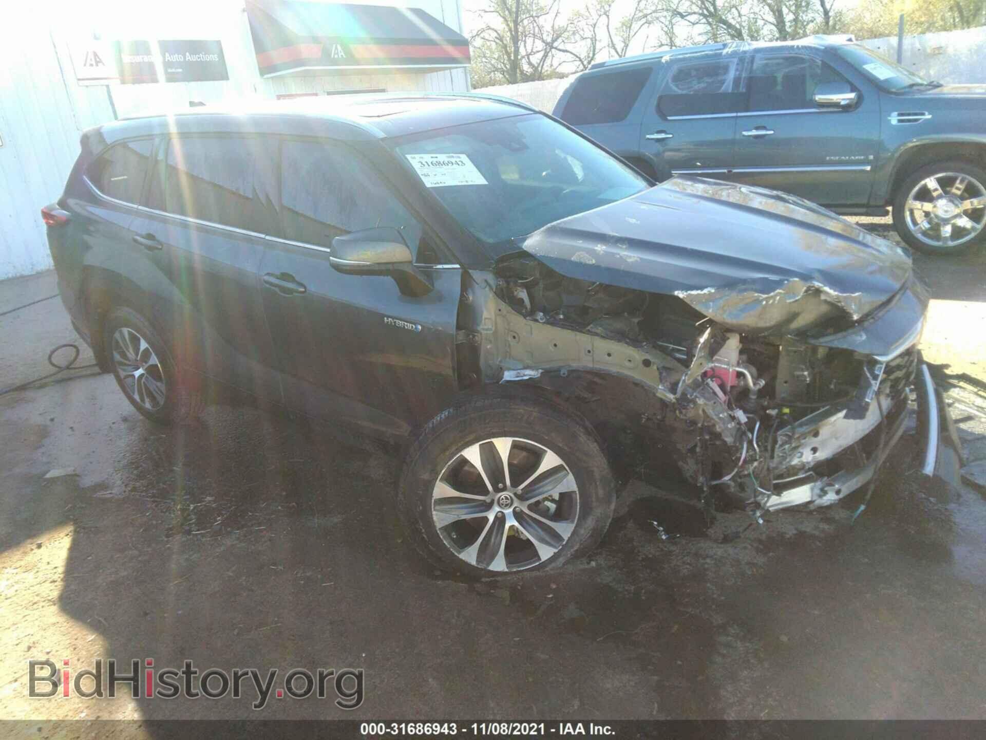 Фотография 5TDHBRCH9LS511761 - TOYOTA HIGHLANDER 2020