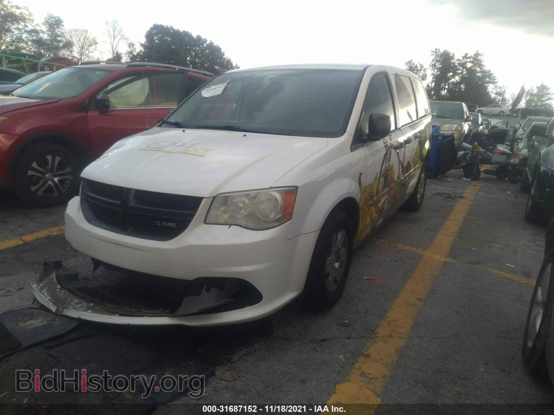 2012 RAM CARGO VAN - VIN: 2C4JDGAGXCR262597 - Фото 2