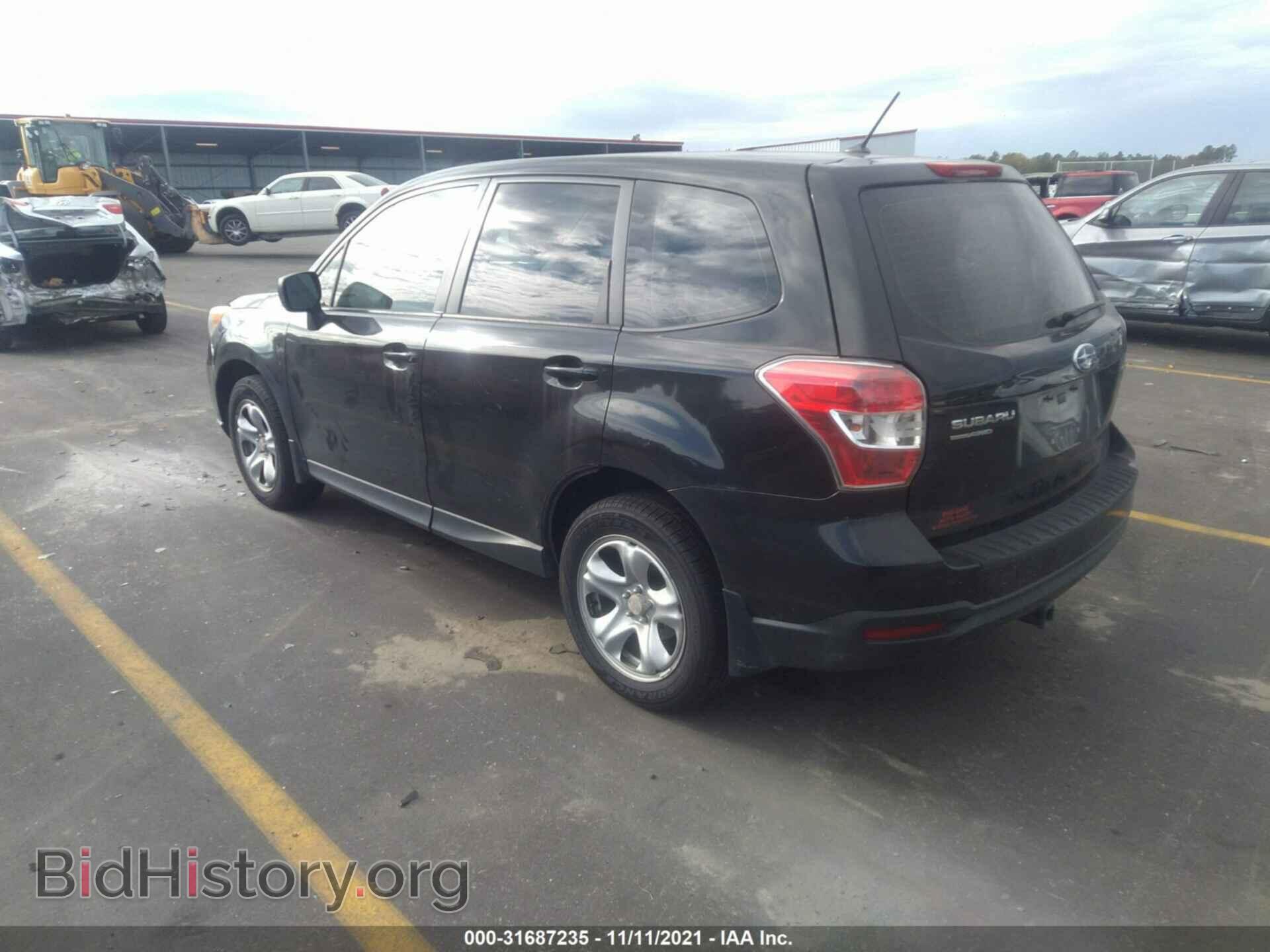 2014 SUBARU FORESTER - VIN: JF2SJAAC6EH446524 - Фото 3