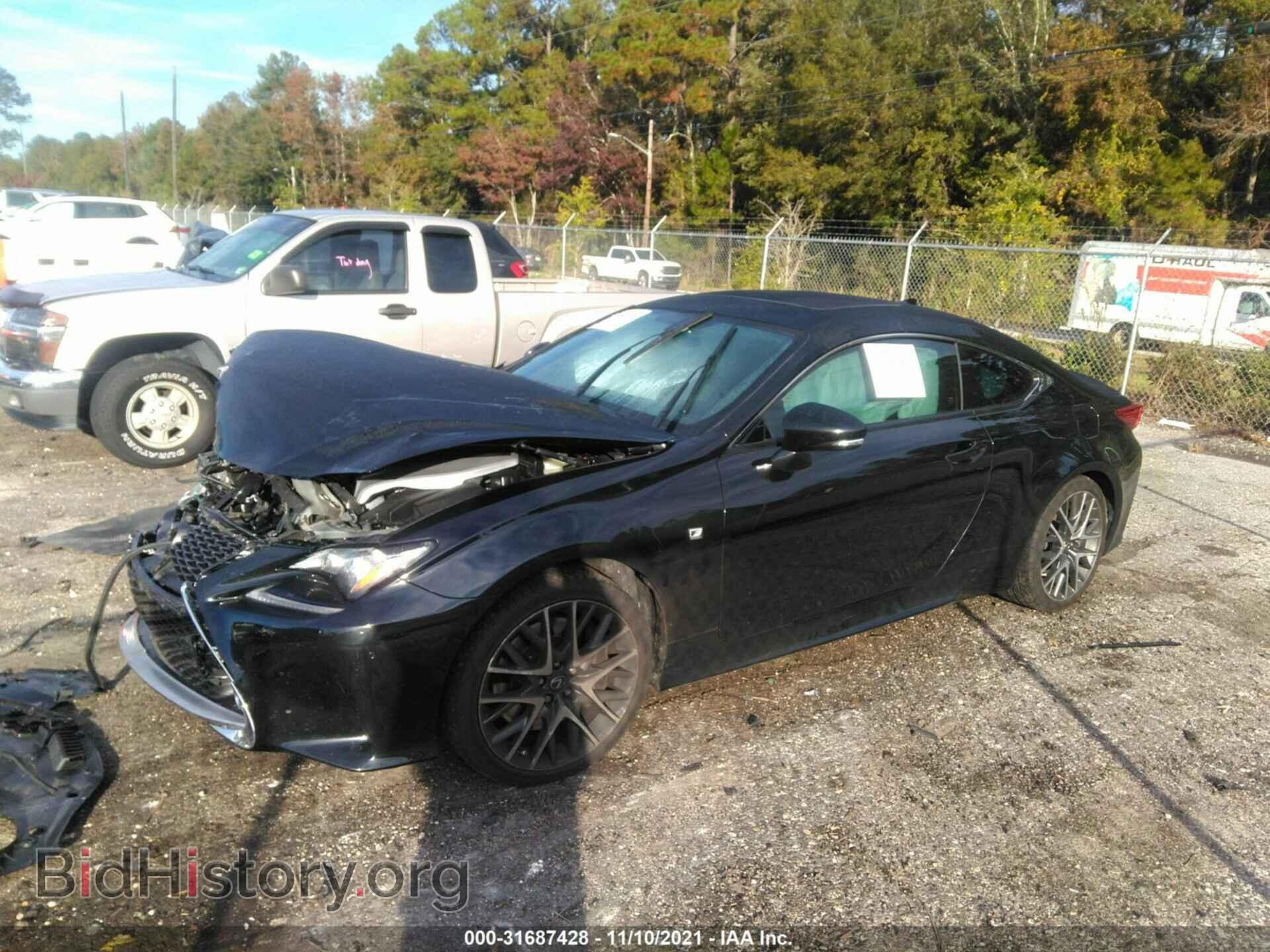 2017 LEXUS RC - VIN: JTHHE5BCXH5016616 - Фото 2