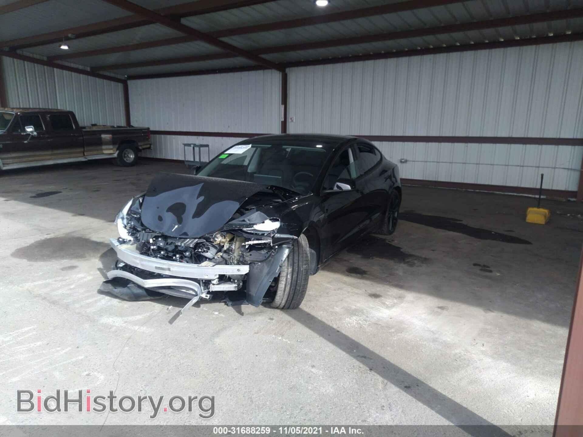 2019 TESLA MODEL 3 - VIN: 5YJ3E1EB9KF237279 - Фото 2