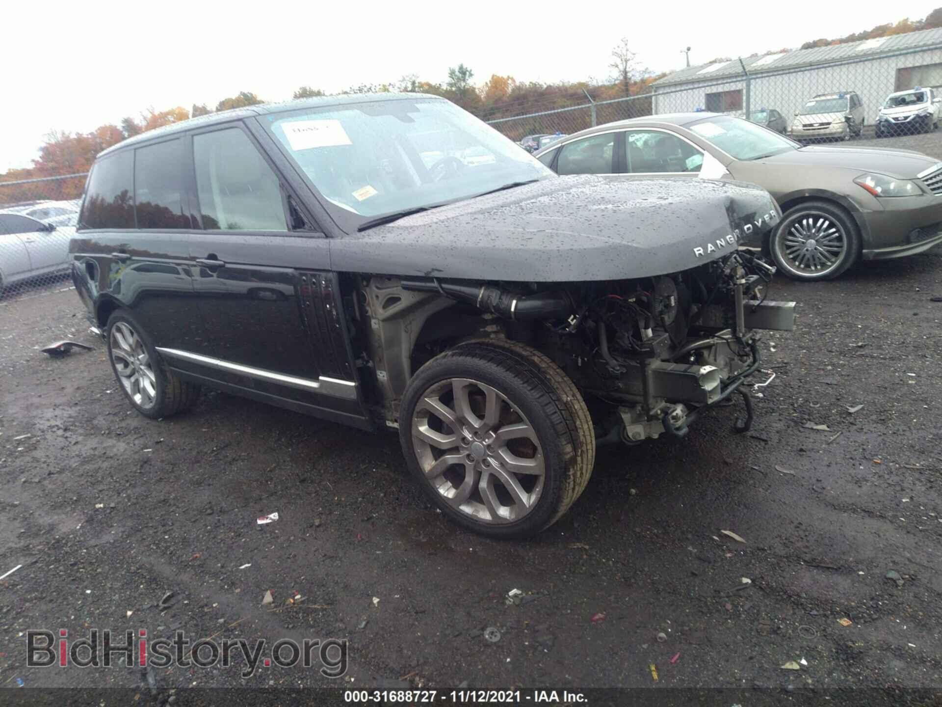Photo SALGS2TF9FA218258 - LAND ROVER RANGE ROVER 2015