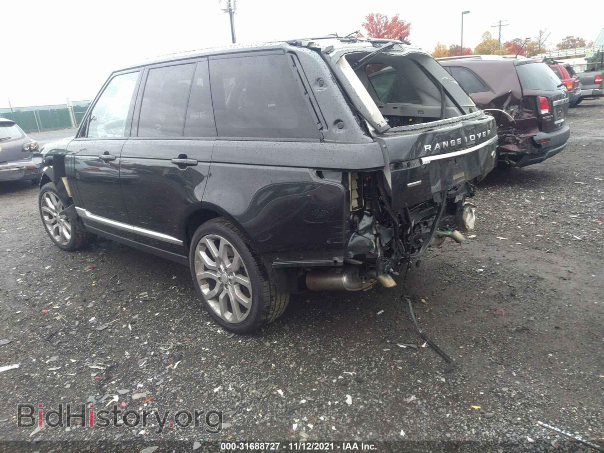 2015 LAND ROVER RANGE ROVER - VIN: SALGS2TF9FA218258 - Фото 3