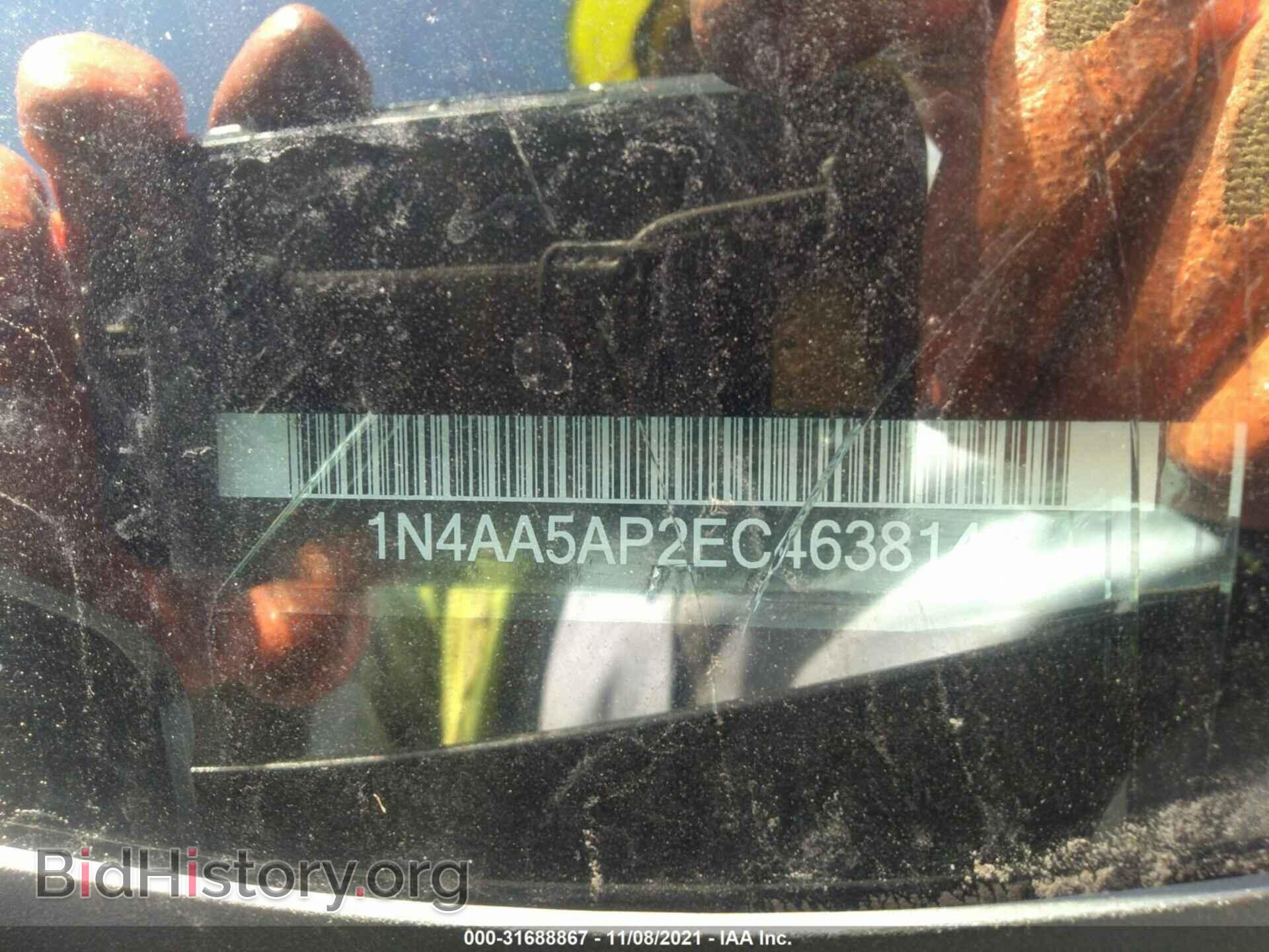 2014 NISSAN MAXIMA - VIN: 1N4AA5AP2EC463814 - Фото 9