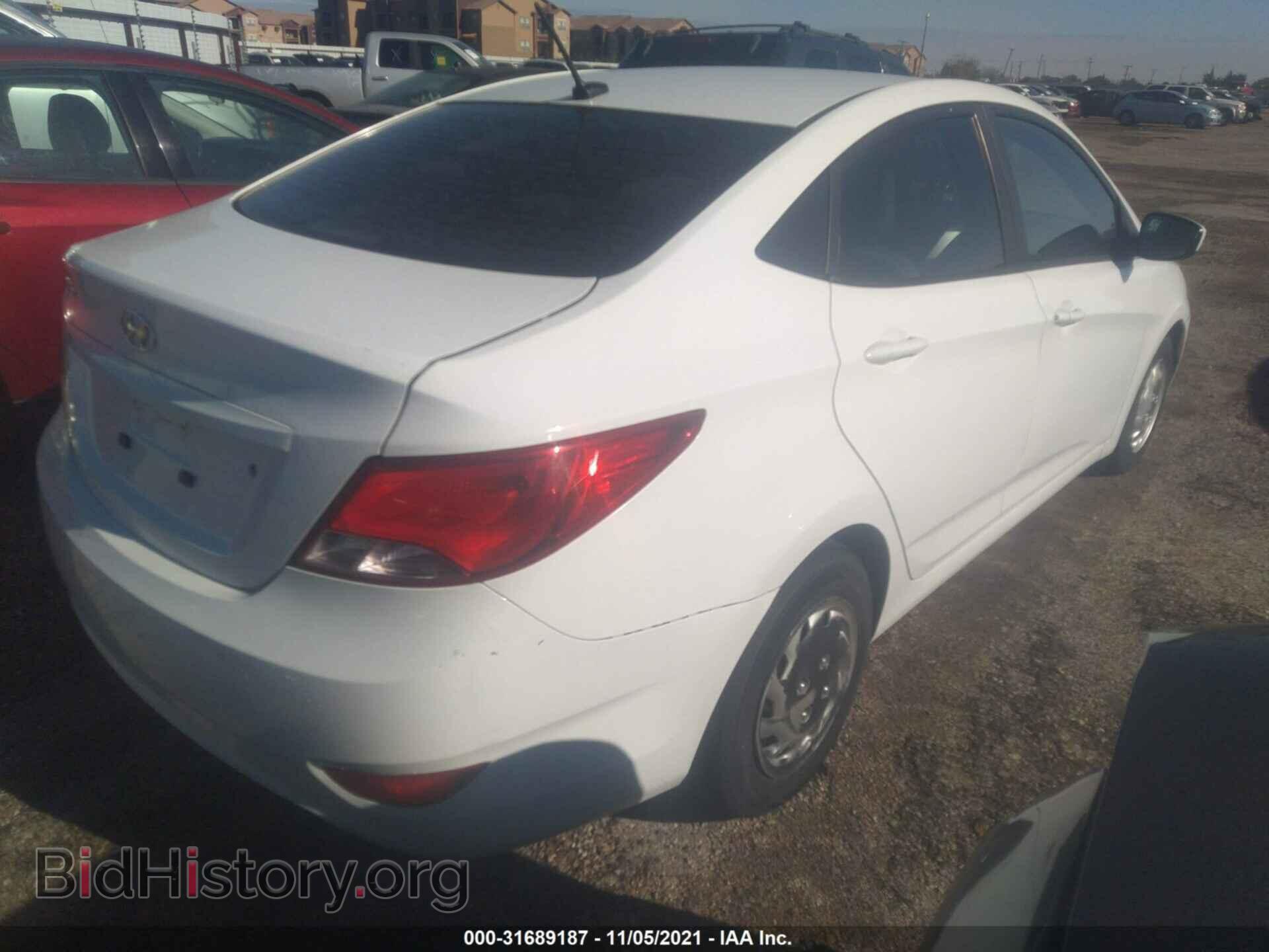 2015 HYUNDAI ACCENT - VIN: KMHCT4AE2FU918514 - Фото 4