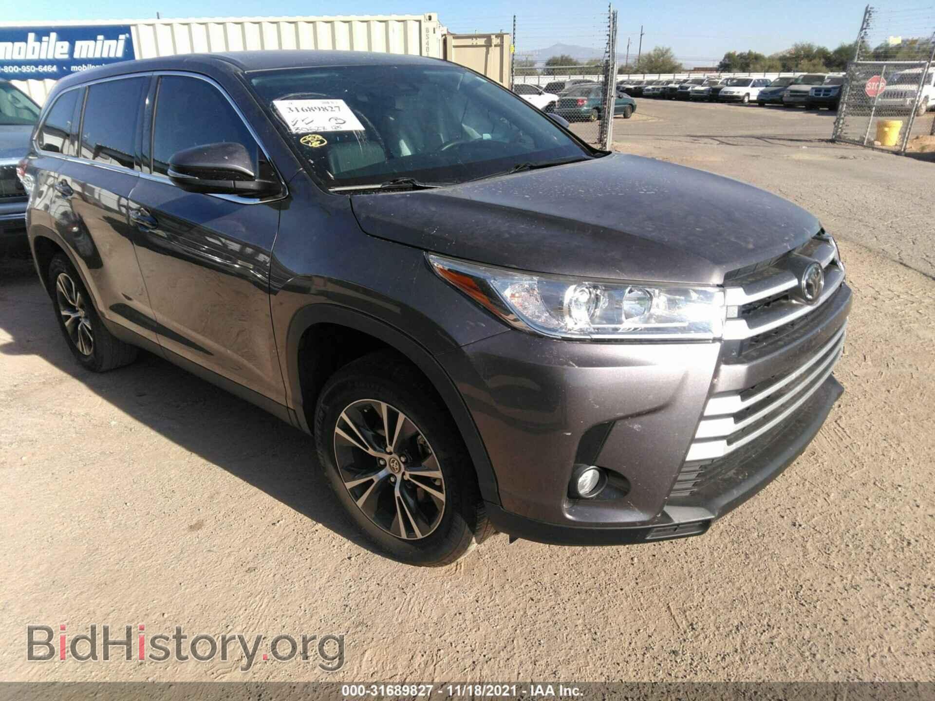 Фотография 5TDZZRFH4KS367708 - TOYOTA HIGHLANDER 2019