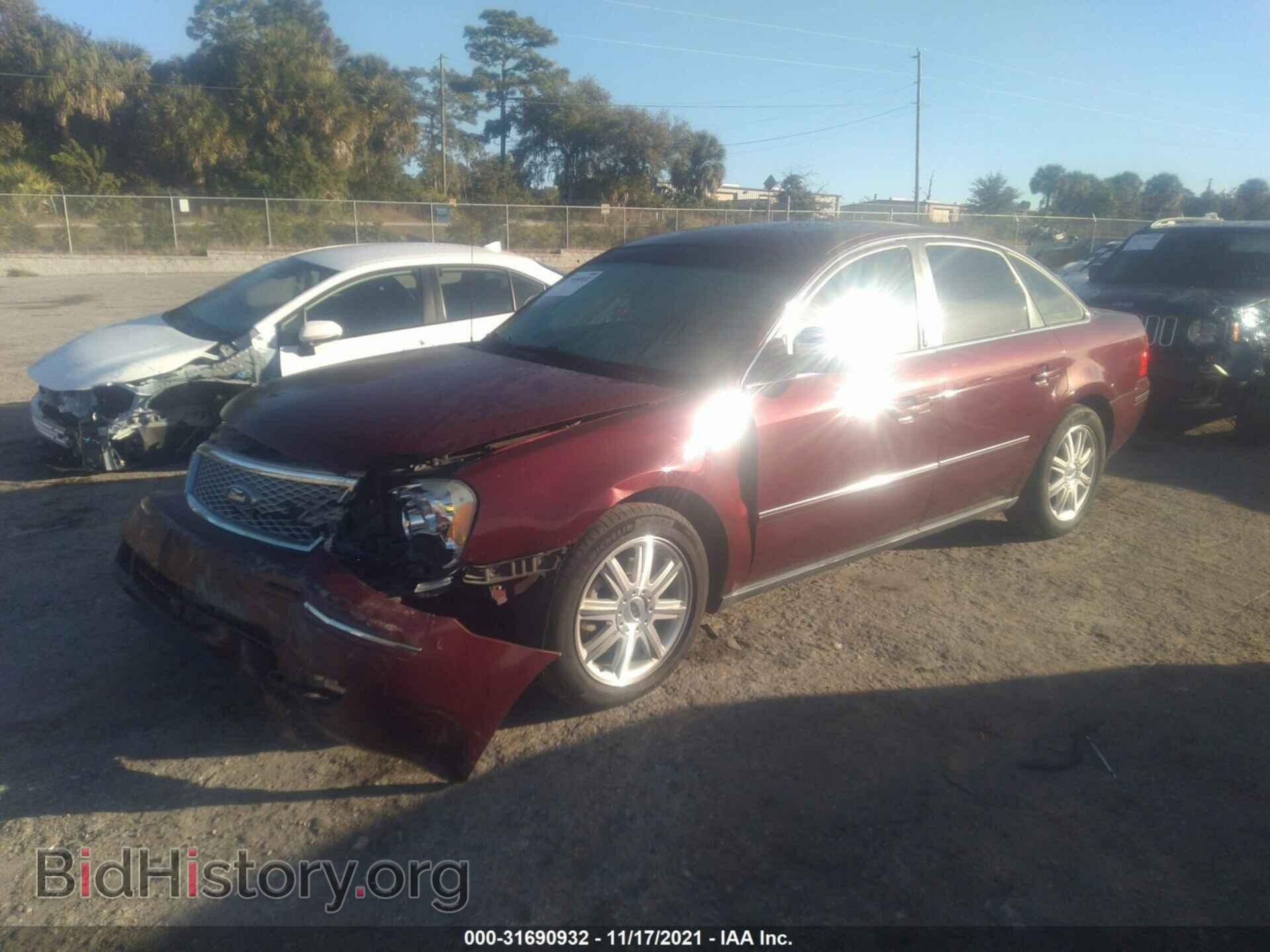 2006 FORD FIVE HUNDRED - VIN: 1FAHP25126G114289 - Фото 2