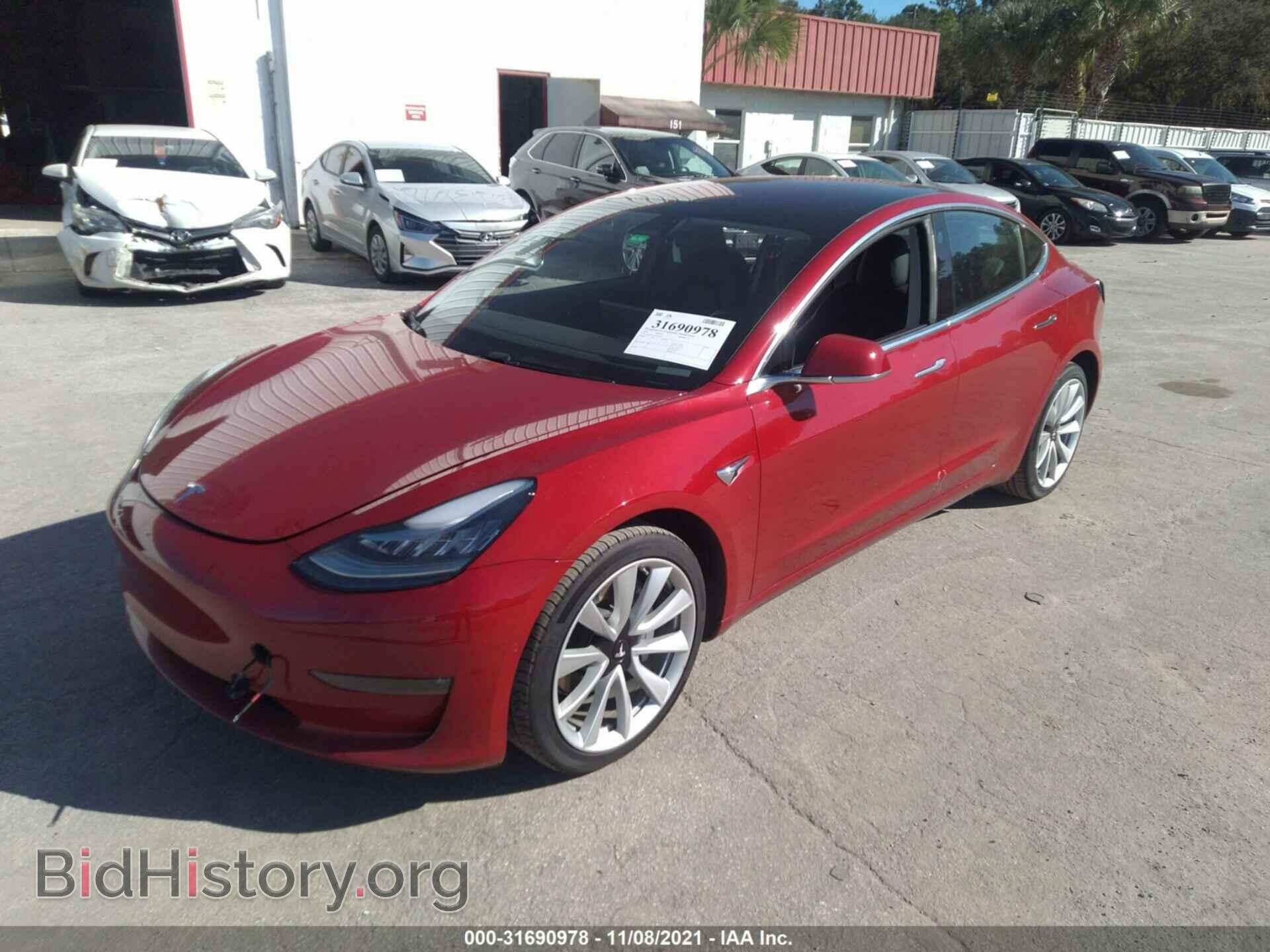 2018 TESLA MODEL 3 - VIN: 5YJ3E1EA1JF061642 - Фото 2